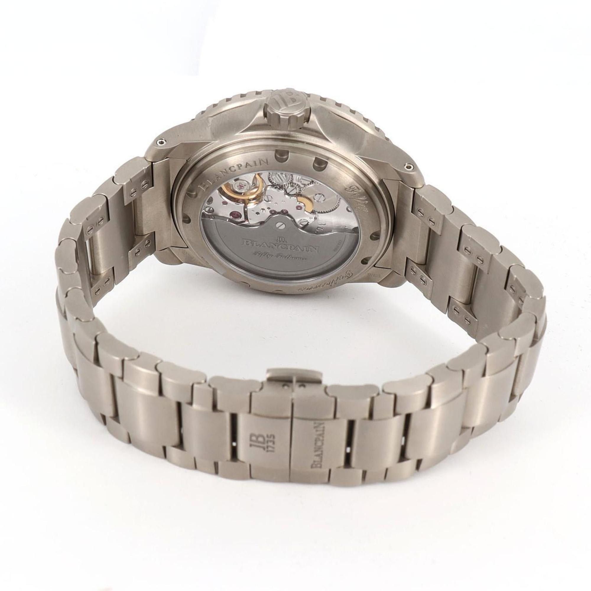 Other Blancpain Fifty Fathoms Large Date TI 5050-12B30-98B Watch Automatic Size ONE SIZE - 5 Thumbnail