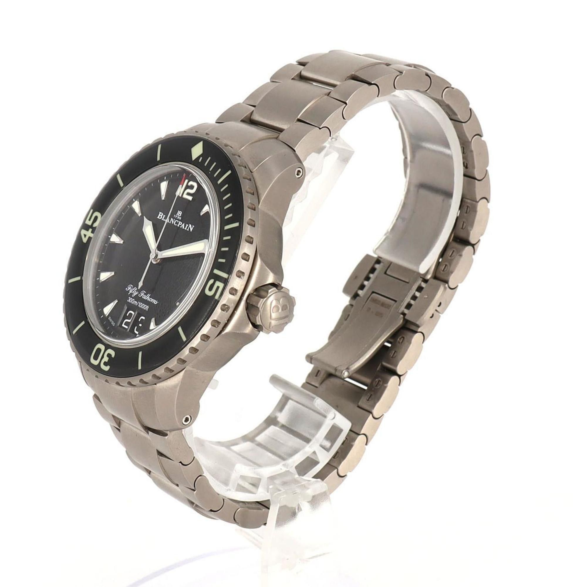Other Blancpain Fifty Fathoms Large Date TI 5050-12B30-98B Watch Automatic Size ONE SIZE - 2 Thumbnail