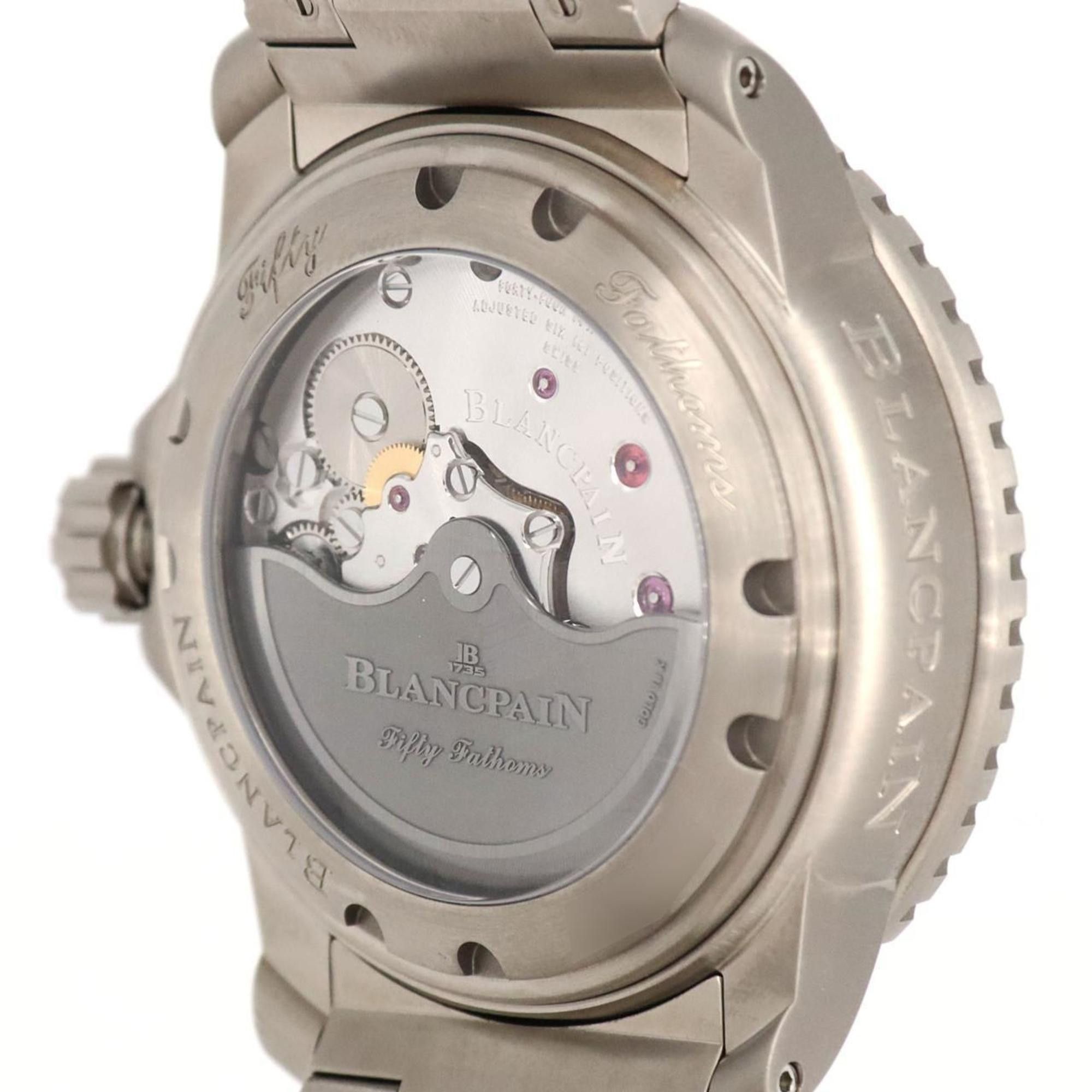 Other Blancpain Fifty Fathoms Large Date TI 5050-12B30-98B Watch Automatic Size ONE SIZE - 6 Thumbnail