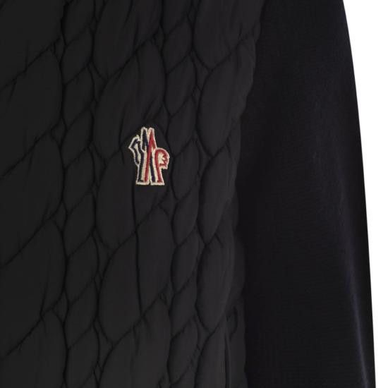 Moncler MONCLER Women Sweater J20989B00007 BLACK Size M / US 6-8 / IT 42-44 - 4 Thumbnail