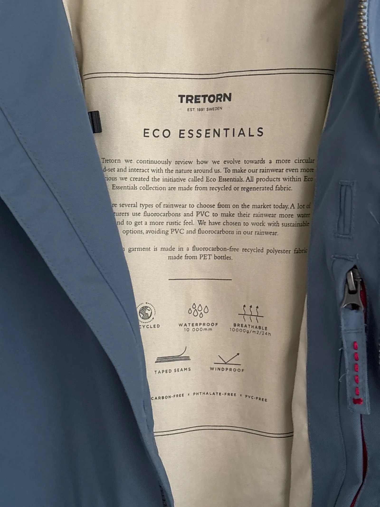 Tretorn Tretorn Sarek 72 Men Jacket Size US S / EU 44-46 / 1 - 4 Thumbnail