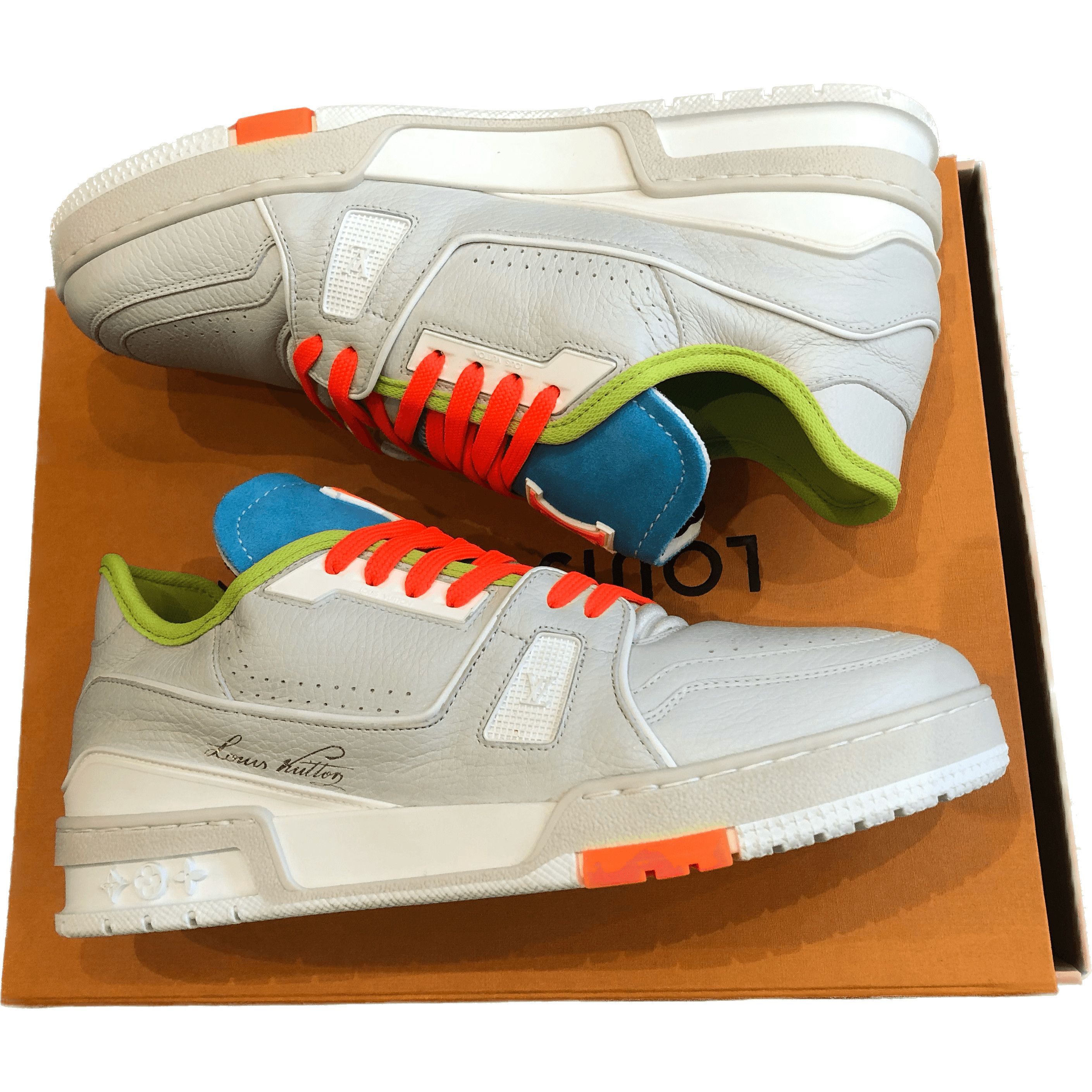 Louis Vuitton LOUIS VUITTON Sneaker Upcycling Virgil Abloh special edition Size US 10 / EU 43 - 2 Thumbnail