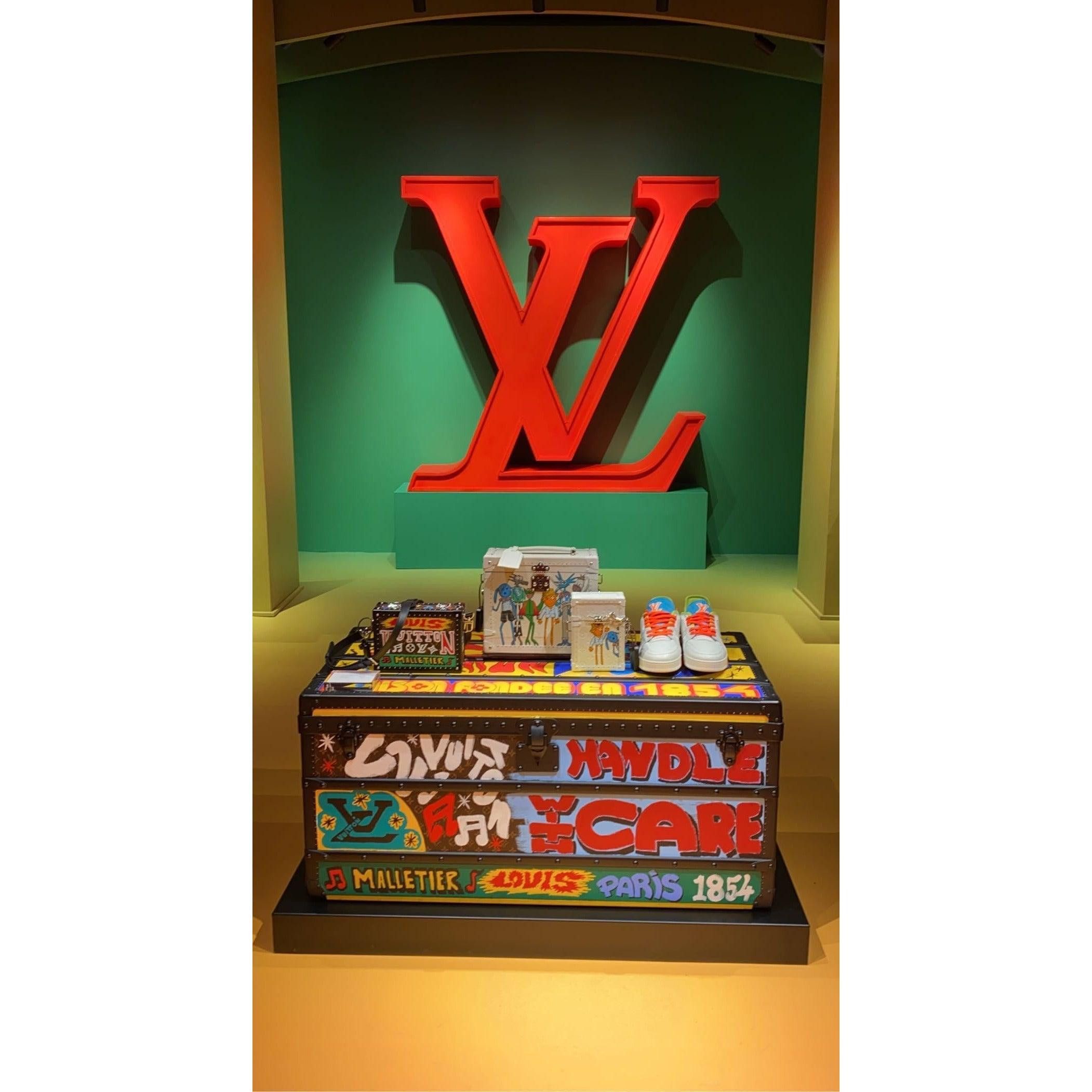 Louis Vuitton LOUIS VUITTON Sneaker Upcycling Virgil Abloh special edition Size US 10 / EU 43 - 3 Thumbnail