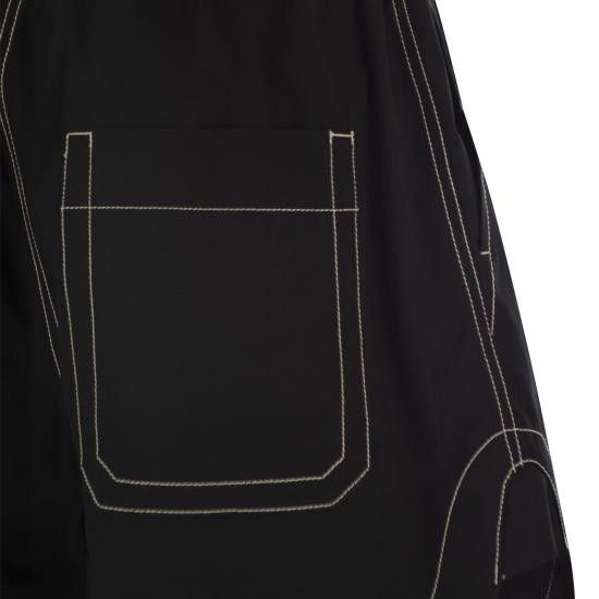 Sportmax SPORTMAX Women Shorts & Burmudas 2512141052600 BLACK Size 30" / US 8 / IT 44 - 4 Thumbnail
