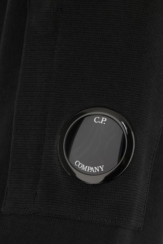 C.P. Company C.P. COMPANY Men Sweater 18CMKN086A006323O 999 BLACK Size US XL / EU 56 / 4 - 3 Thumbnail