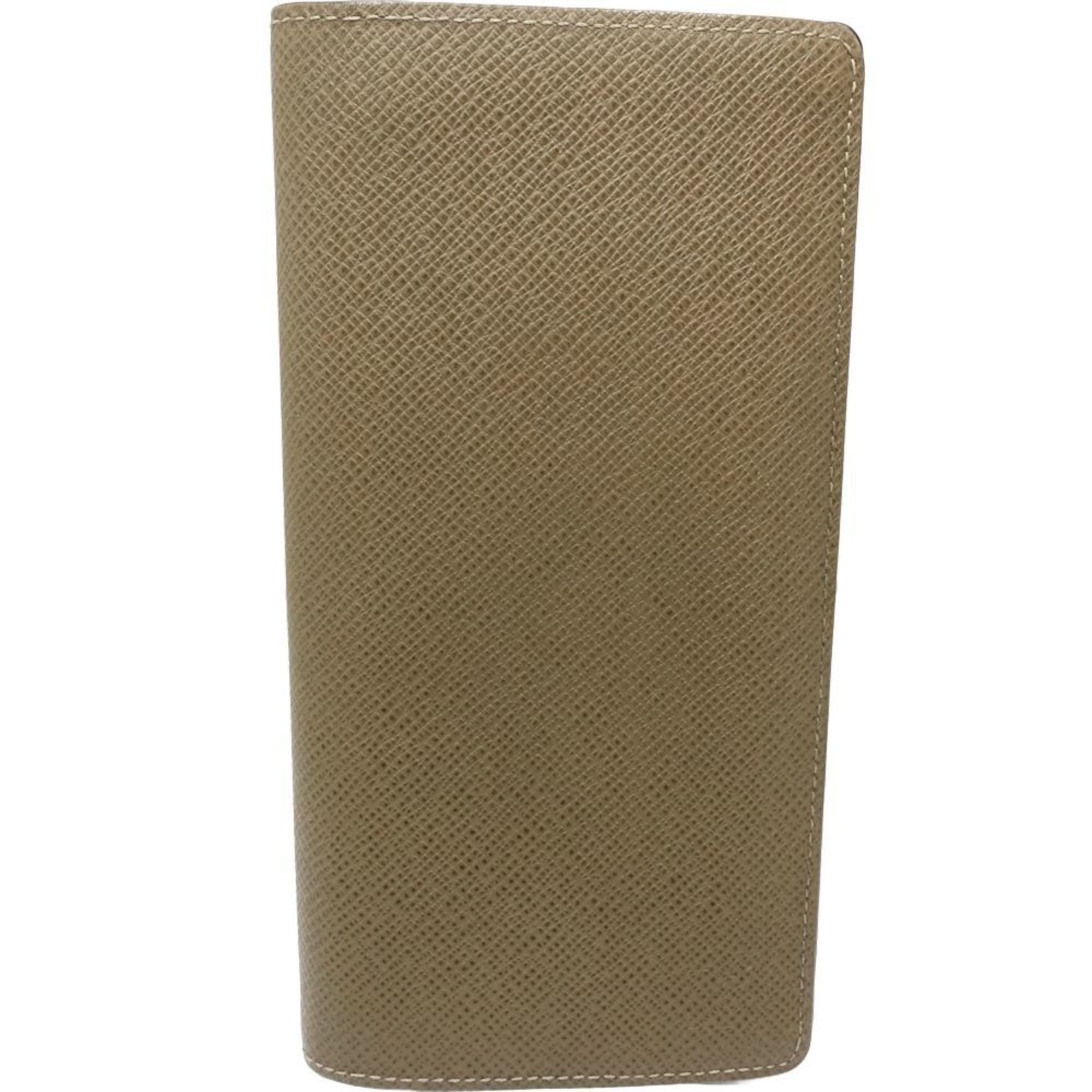 Louis Vuitton Louis Vuitton Taiga Long Wallet M32807 Portefeuille Brazza Urla (Khaki) 181179 Size ONE SIZE - 2 Thumbnail