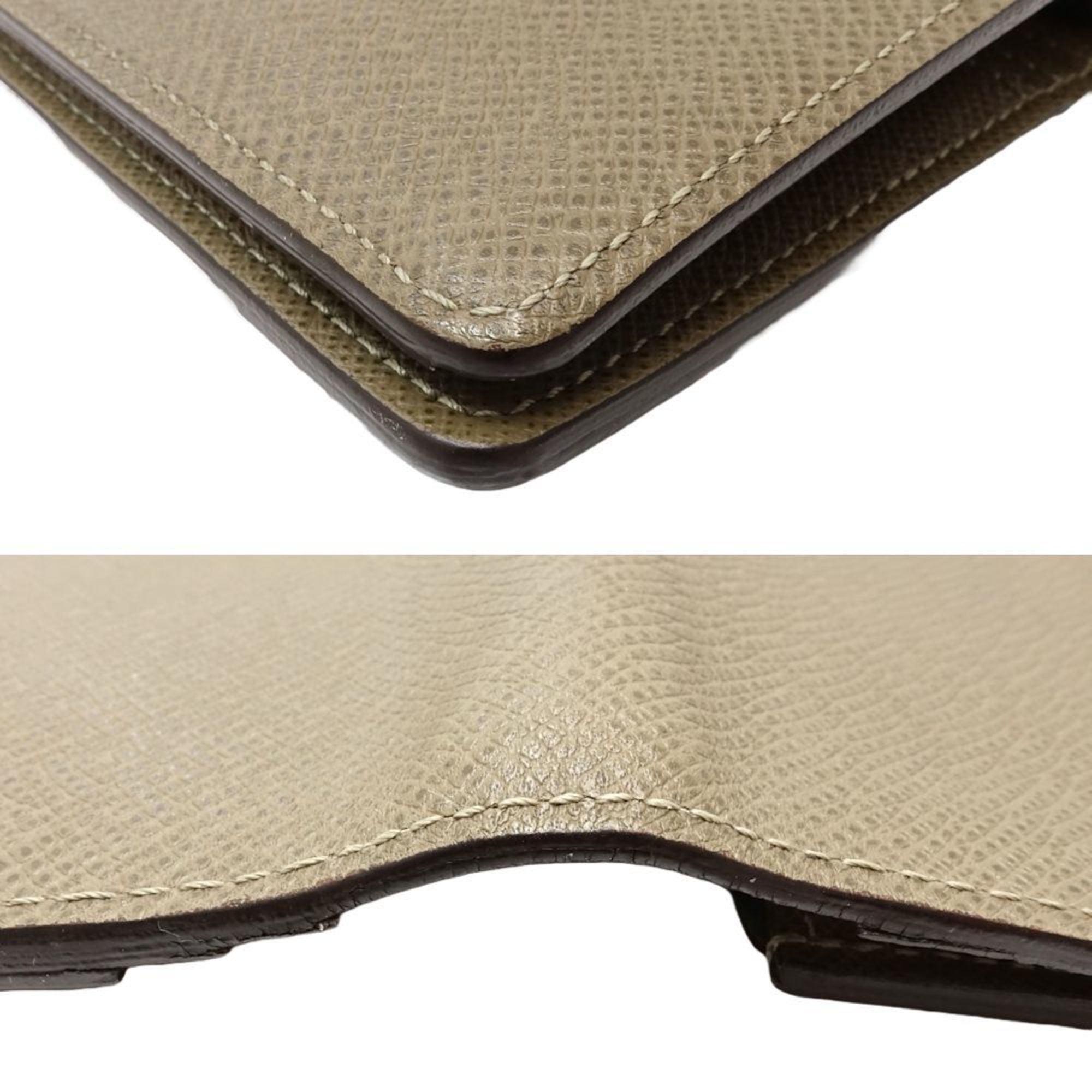 Louis Vuitton Louis Vuitton Taiga Long Wallet M32807 Portefeuille Brazza Urla (Khaki) 181179 Size ONE SIZE - 4 Thumbnail
