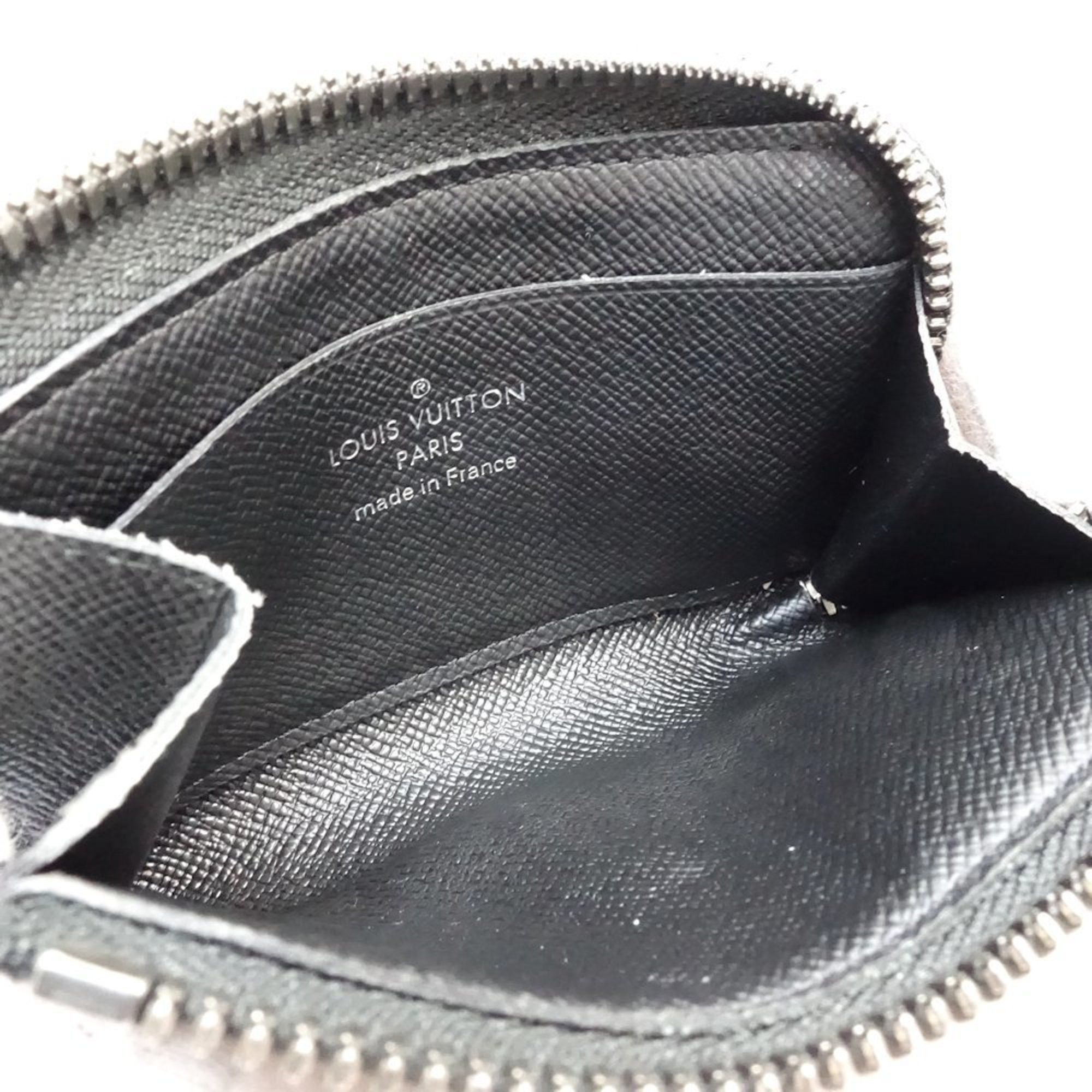 Louis Vuitton Louis Vuitton Wallet/Coin Case M63536 Porte Monnaie Jour Monogram Eclipse Black 181172 Size ONE SIZE - 6 Thumbnail