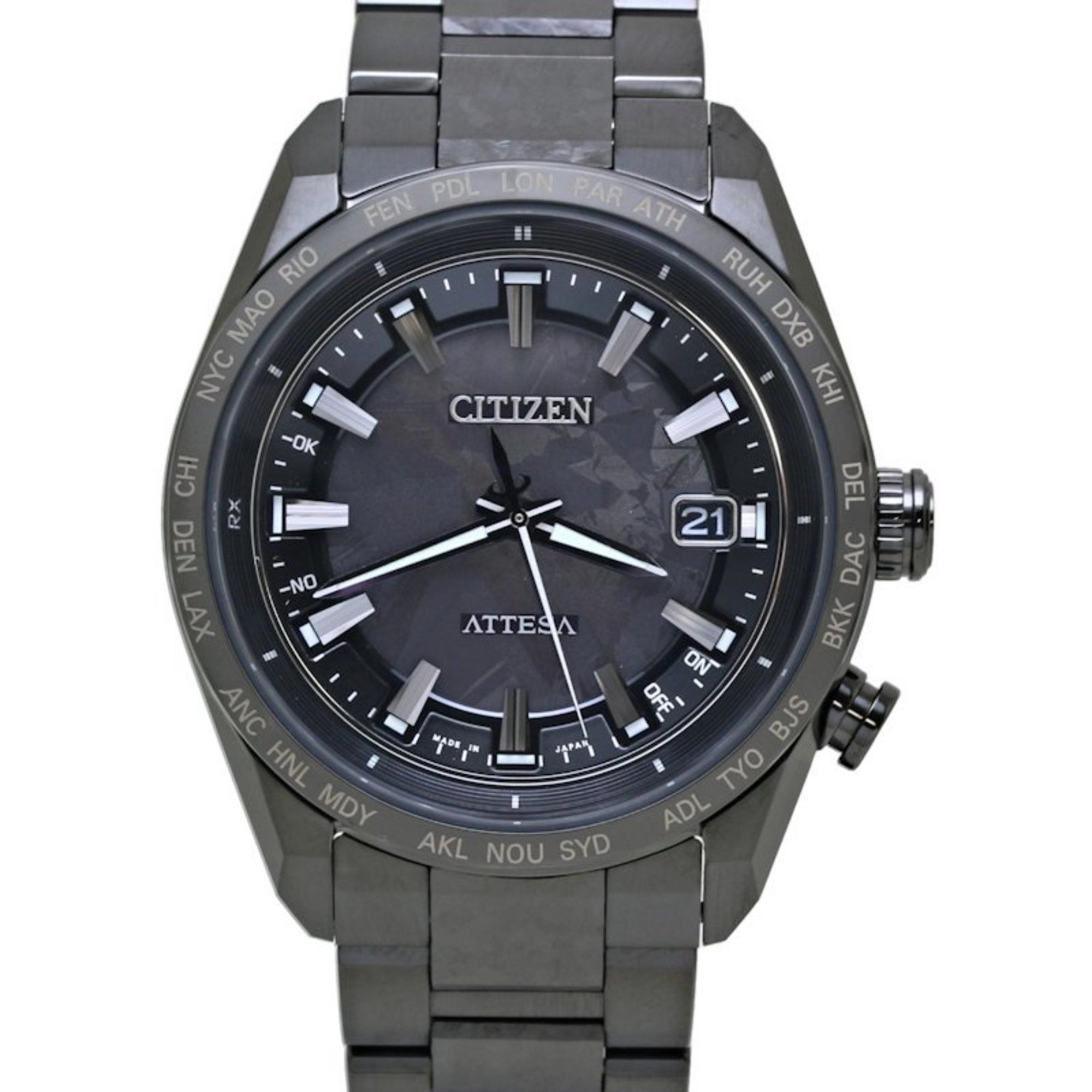 Citizen CITIZEN ATTESA HAKUTO-R 1900 pieces limited CB0285-63E Super Titanium Men's 130354 Watch Size ONE SIZE - 10 Thumbnail