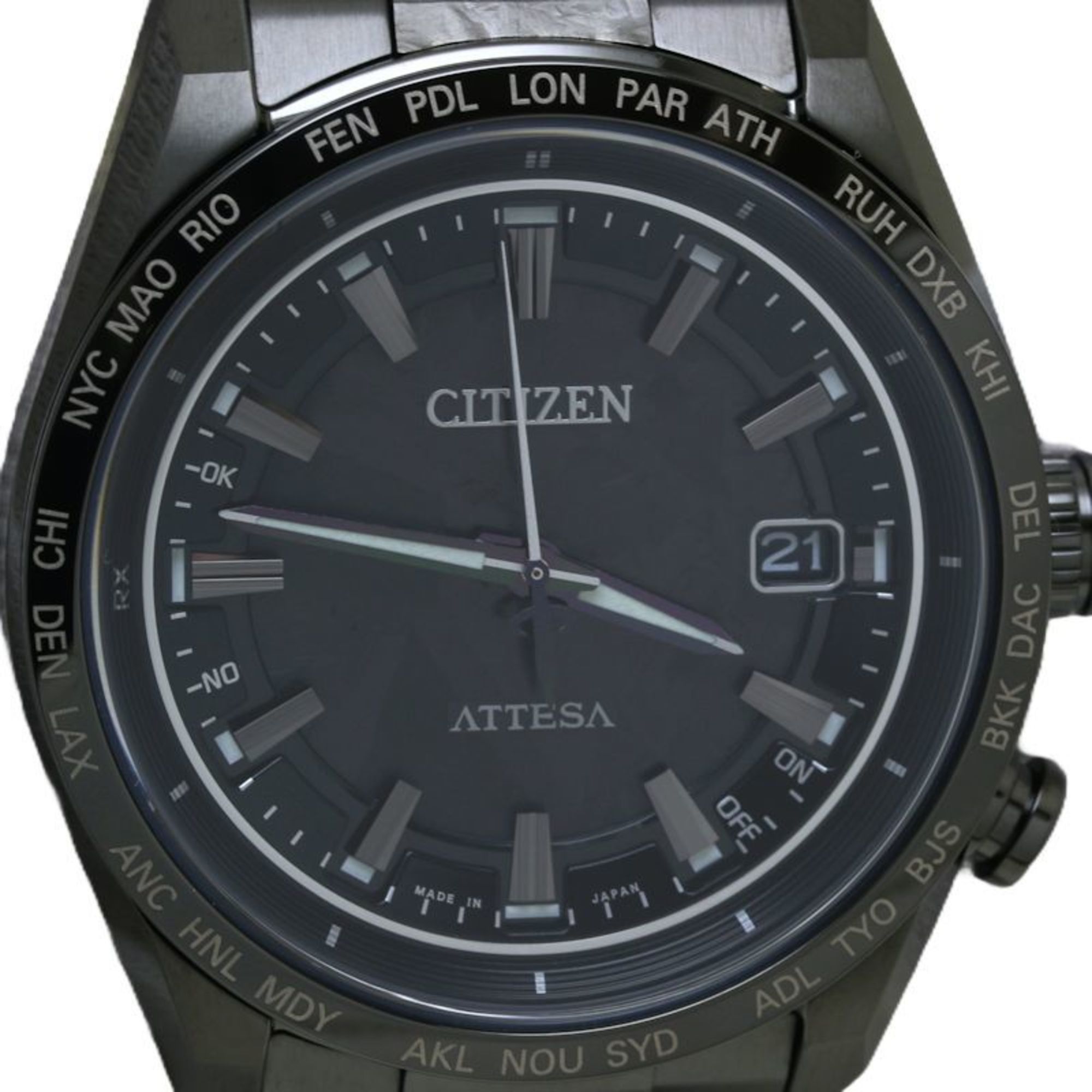 Citizen CITIZEN ATTESA HAKUTO-R 1900 pieces limited CB0285-63E Super Titanium Men's 130354 Watch Size ONE SIZE - 5 Thumbnail