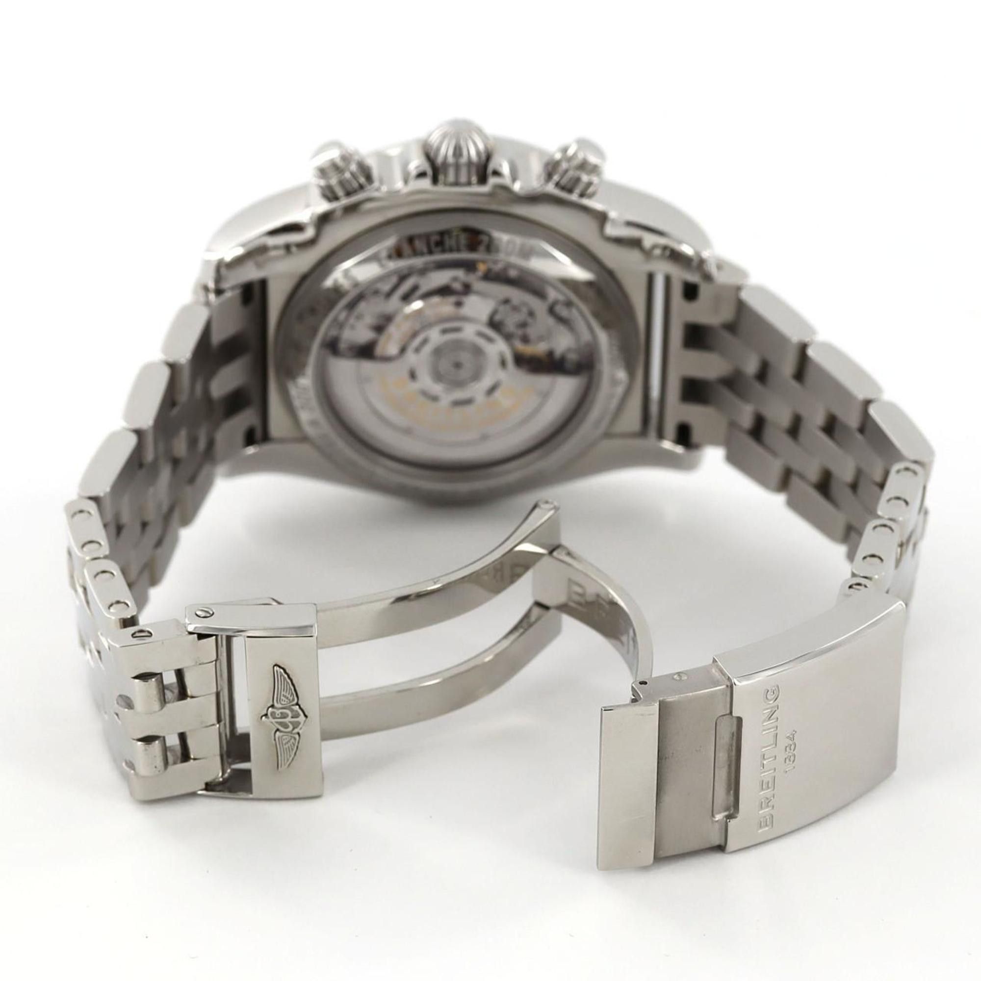 Breitling Breitling Chronomat JSP Mother of Pearl LIMITED AB0115 S001W-PPA SS Automatic Watch Size ONE SIZE - 7 Thumbnail