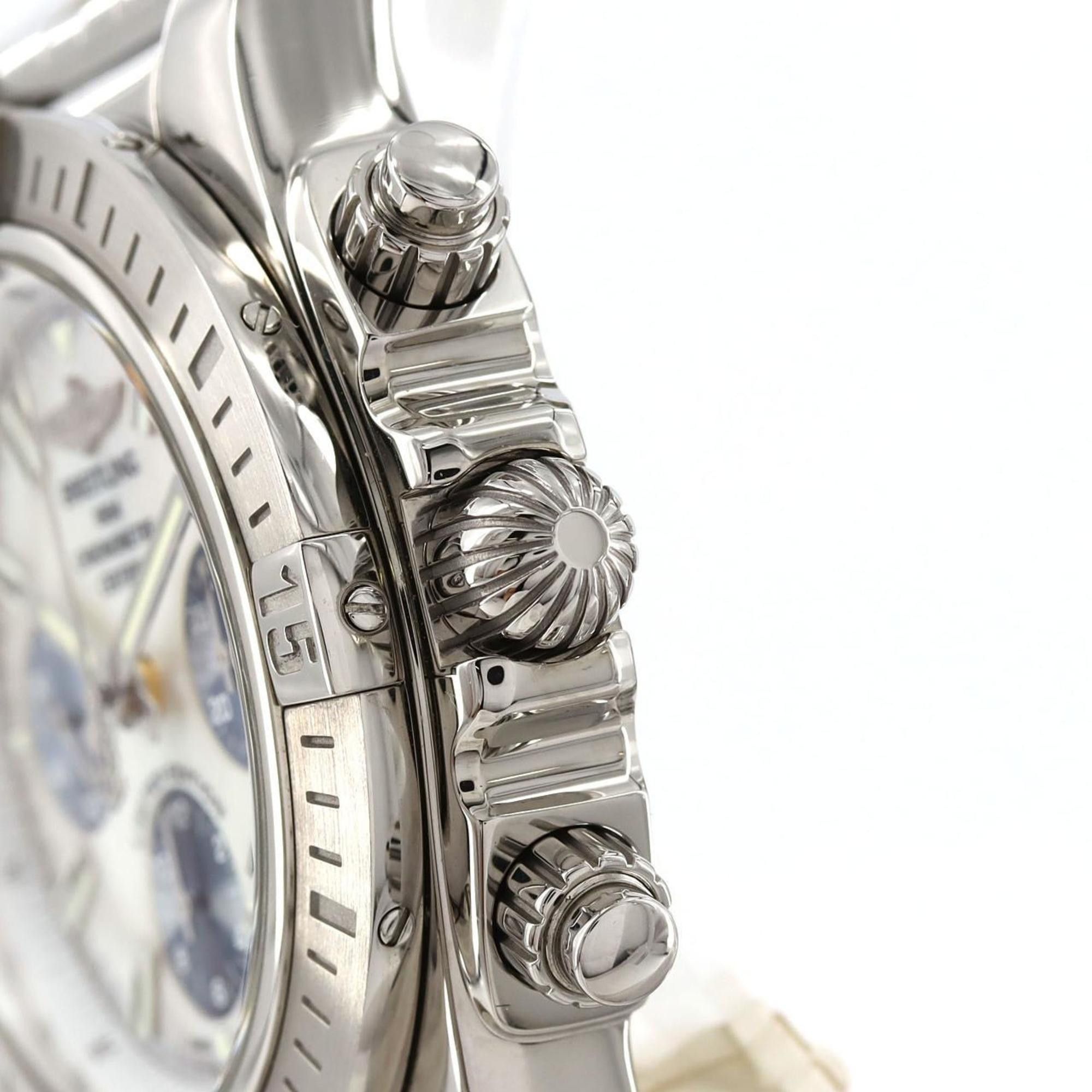 Breitling Breitling Chronomat JSP Mother of Pearl LIMITED AB0115 S001W-PPA SS Automatic Watch Size ONE SIZE - 4 Thumbnail