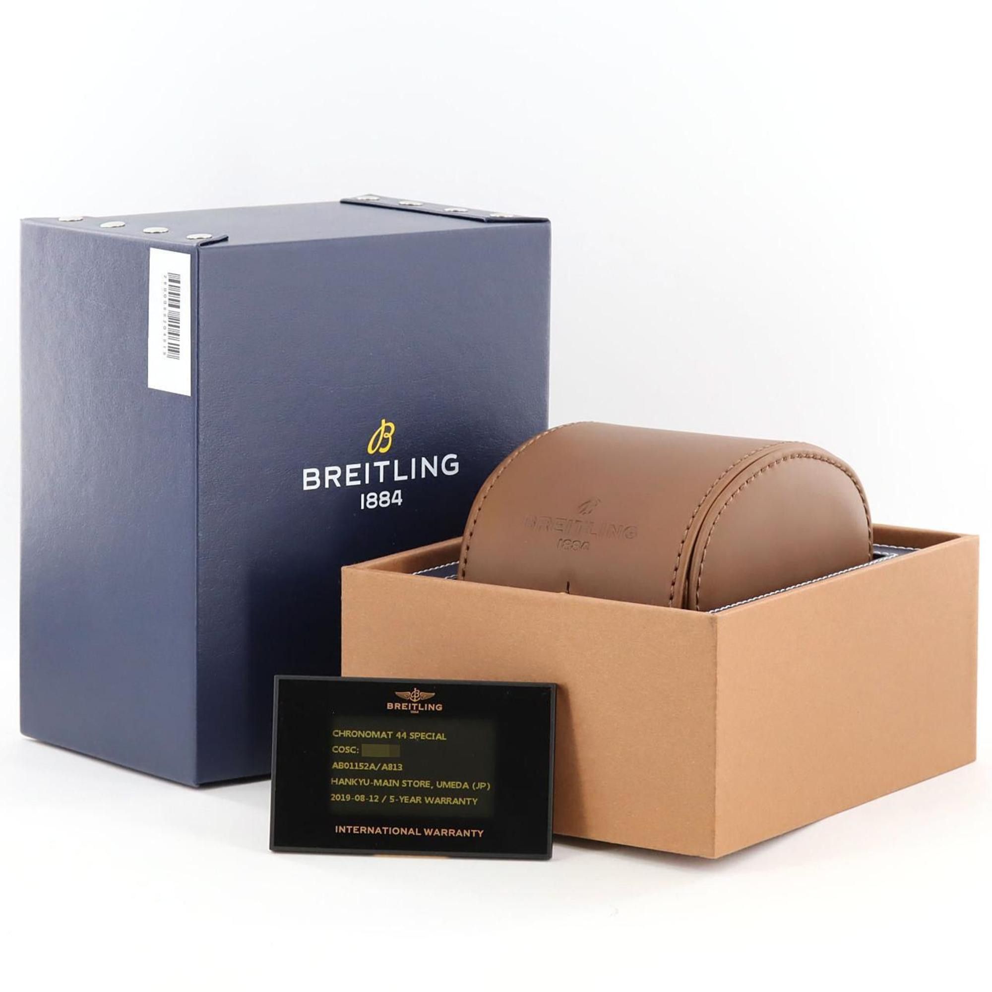 Breitling Breitling Chronomat JSP Mother of Pearl LIMITED AB0115 S001W-PPA SS Automatic Watch Size ONE SIZE - 9 Thumbnail