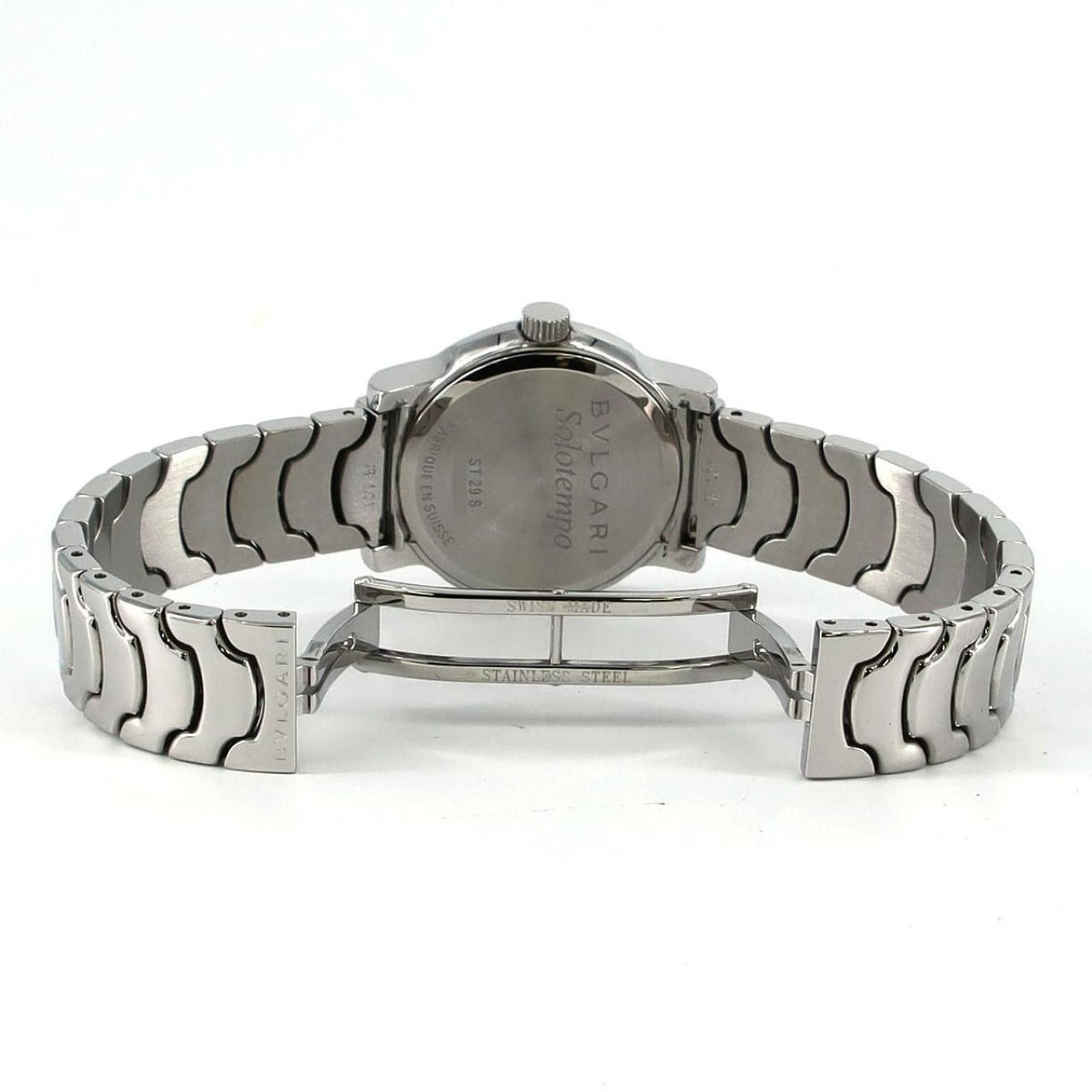 Bvlgari Bvlgari Solotempo ST29S ST29BSSD SS Wristwatch Quartz Size ONE SIZE - 7 Thumbnail