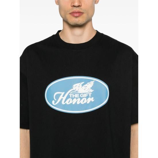 Honor the Gift HONOR THE GIFT Men T-Shirts HTG250141 BLACK Size US L / EU 52-54 / 3 - 3 Thumbnail