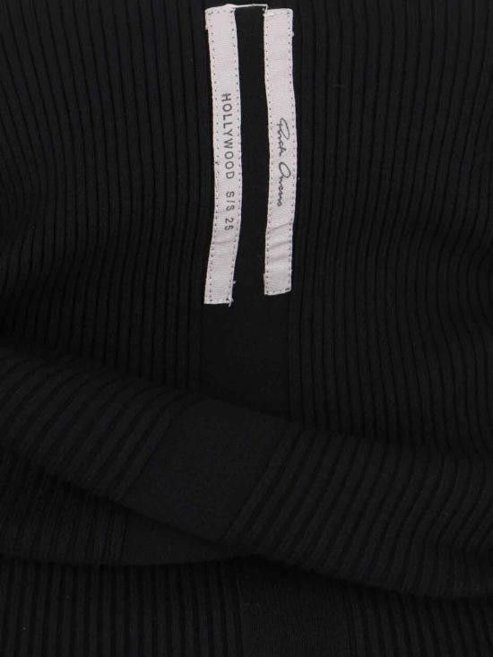 Rick Owens RICK OWENS Women Mid Skirts RP01E7627 RIBVI 09 Black Size L / US 10 / IT 46 - 4 Thumbnail