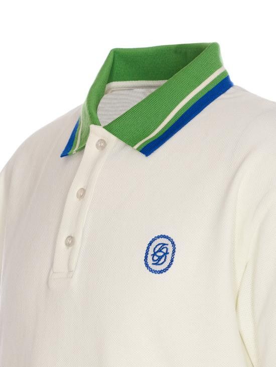 Drole De Monsieur DROLE DE MONSIEUR Men Polo Shirts PL152 CO162OW White Size US S / EU 44-46 / 1 - 3 Thumbnail