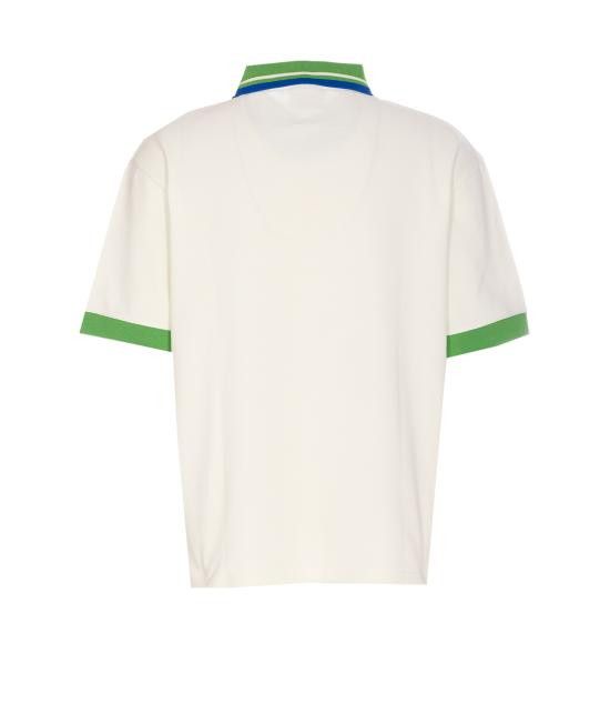 Drole De Monsieur DROLE DE MONSIEUR Men Polo Shirts PL152 CO162OW White Size US S / EU 44-46 / 1 - 2 Thumbnail