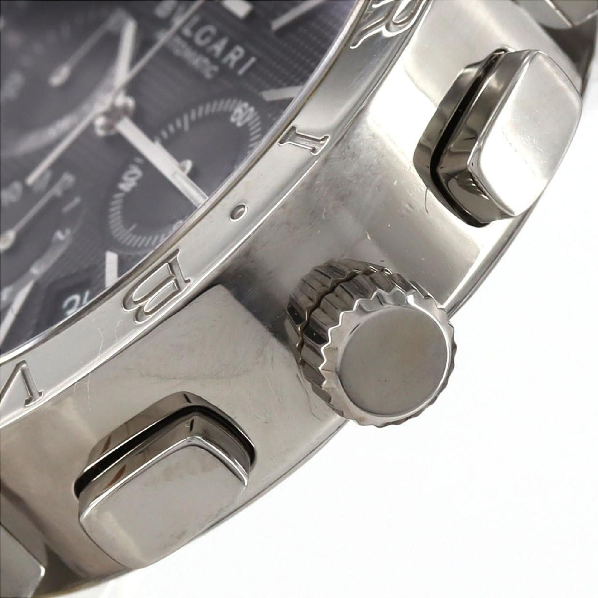 Bvlgari Bvlgari Chronograph BB42SSCH BB42BSSDCH AT SS Wristwatch Automatic Size ONE SIZE - 3 Thumbnail
