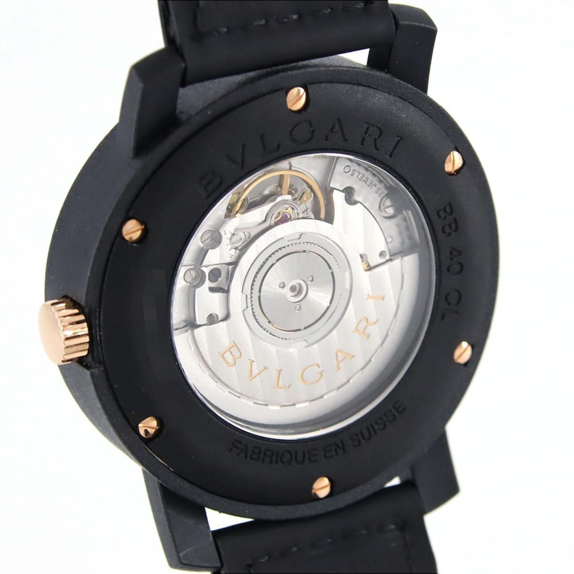 Bvlgari Bvlgari Carbon Gold BB40CL BBP40BCGLD N Watch Automatic Size ONE SIZE - 5 Thumbnail