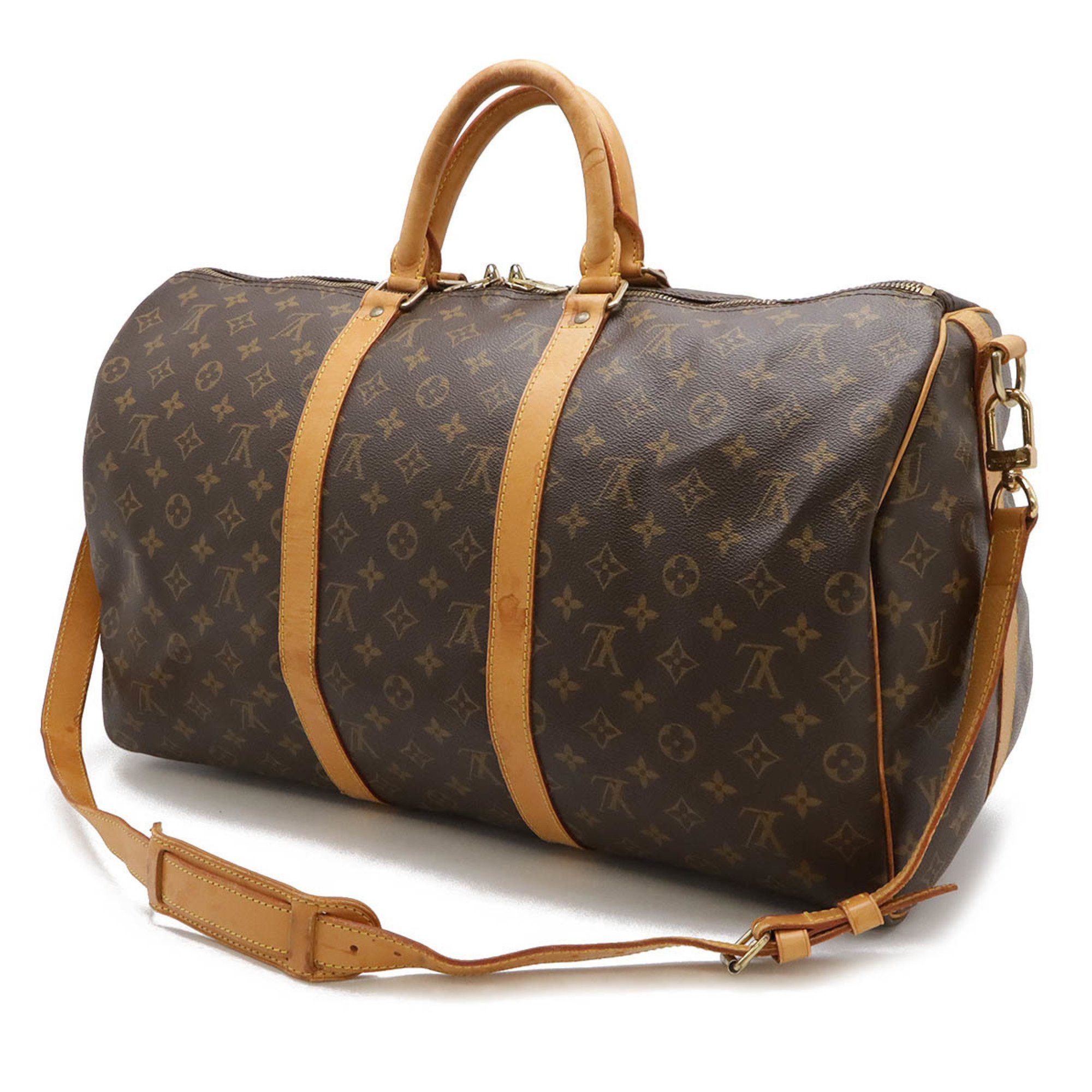 Louis Vuitton Louis Vuitton Keepall Bandouliere 50 travel Size ONE SIZE - 3 Thumbnail