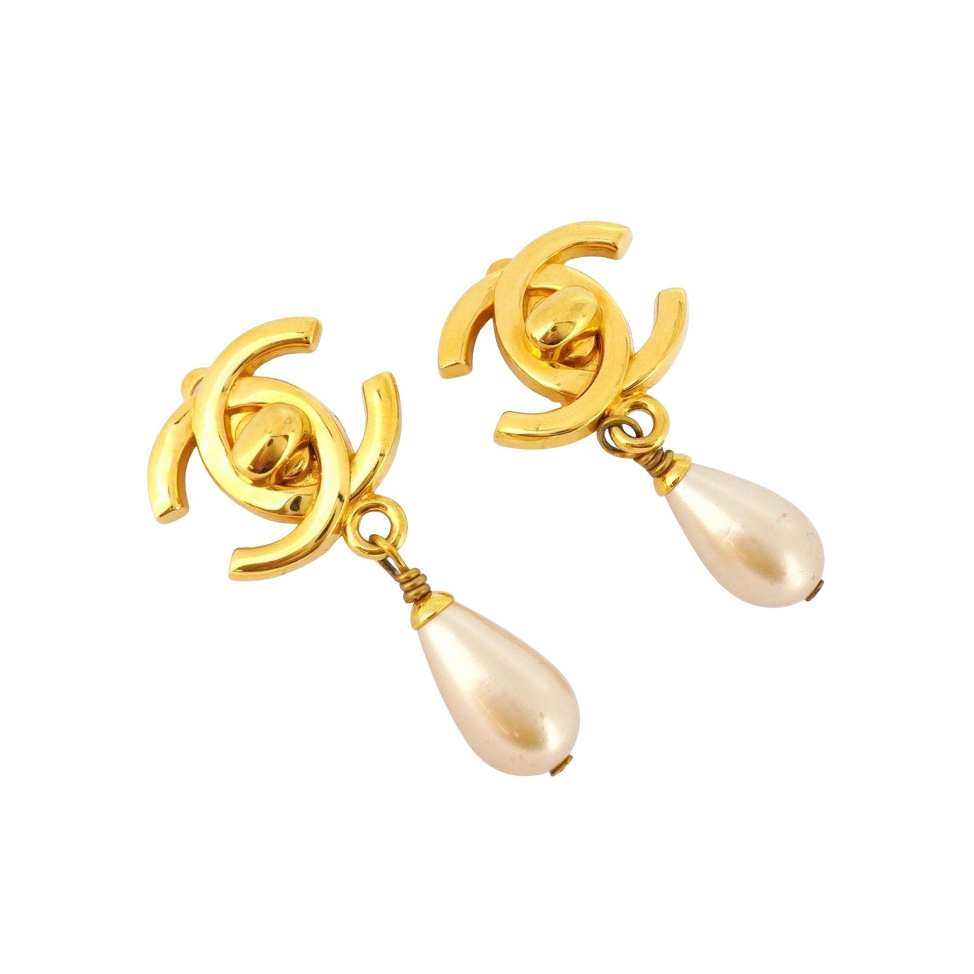 Chanel Chanel Coco Mark earring Size ONE SIZE - 2 Thumbnail