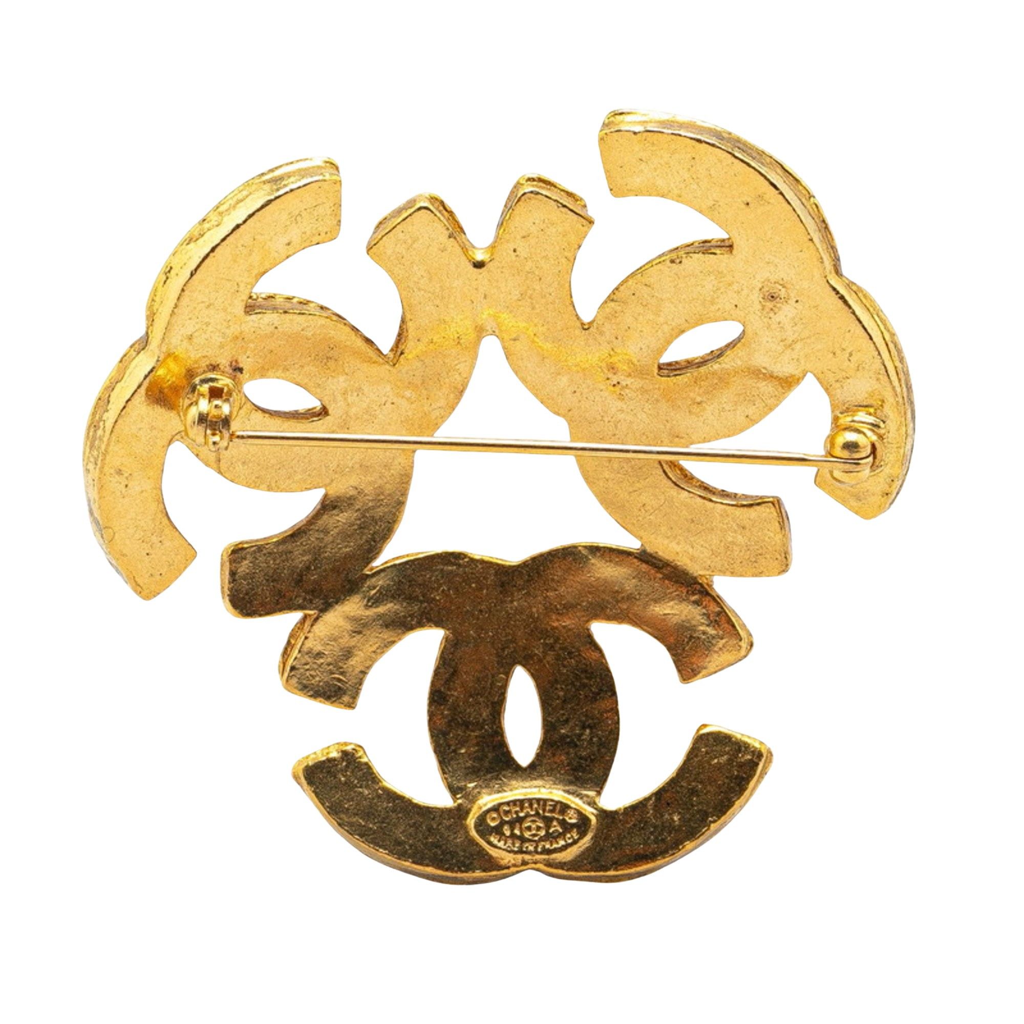 Chanel Chanel Coco Mark brooch Size ONE SIZE - 2 Thumbnail