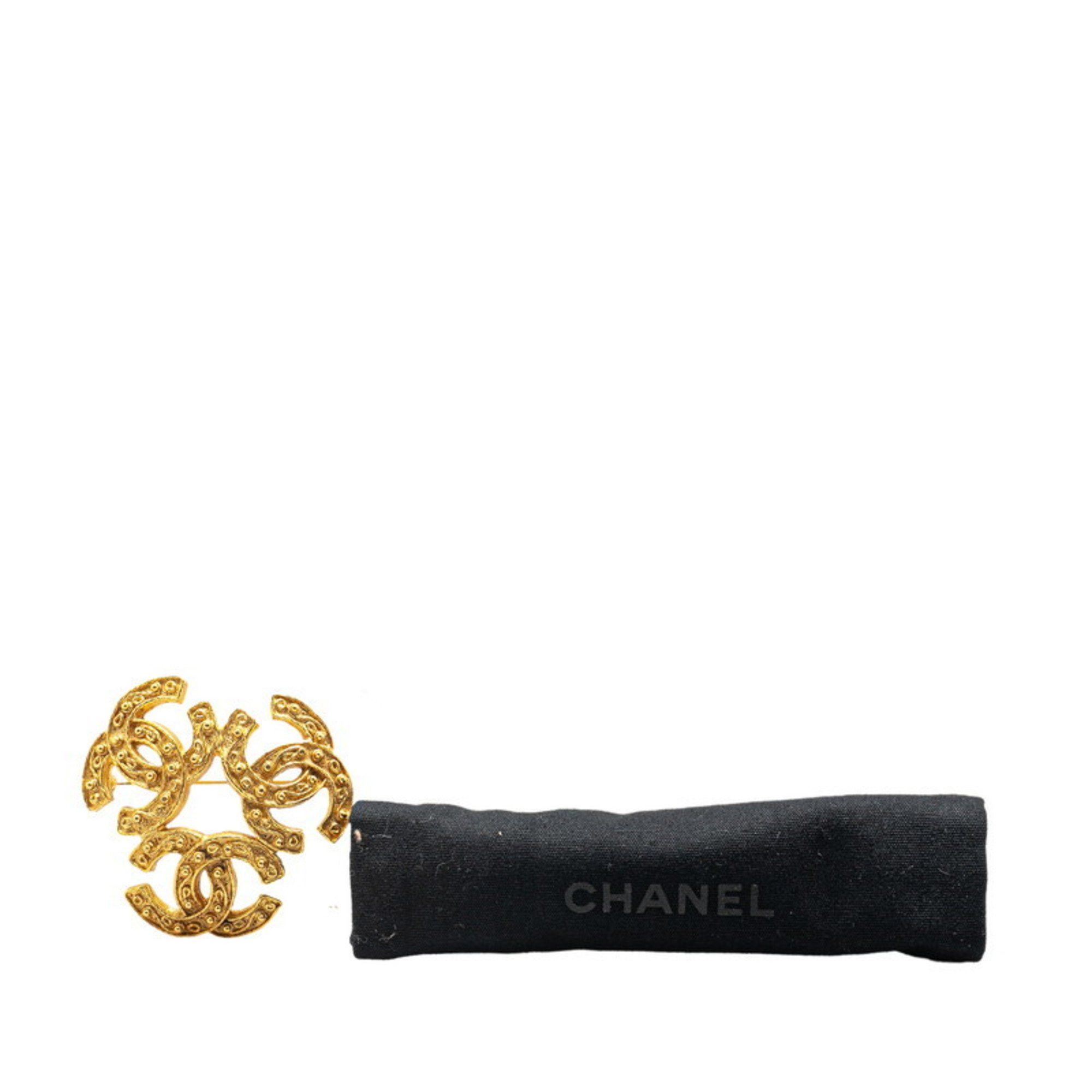 Chanel Chanel Coco Mark brooch Size ONE SIZE - 5 Thumbnail