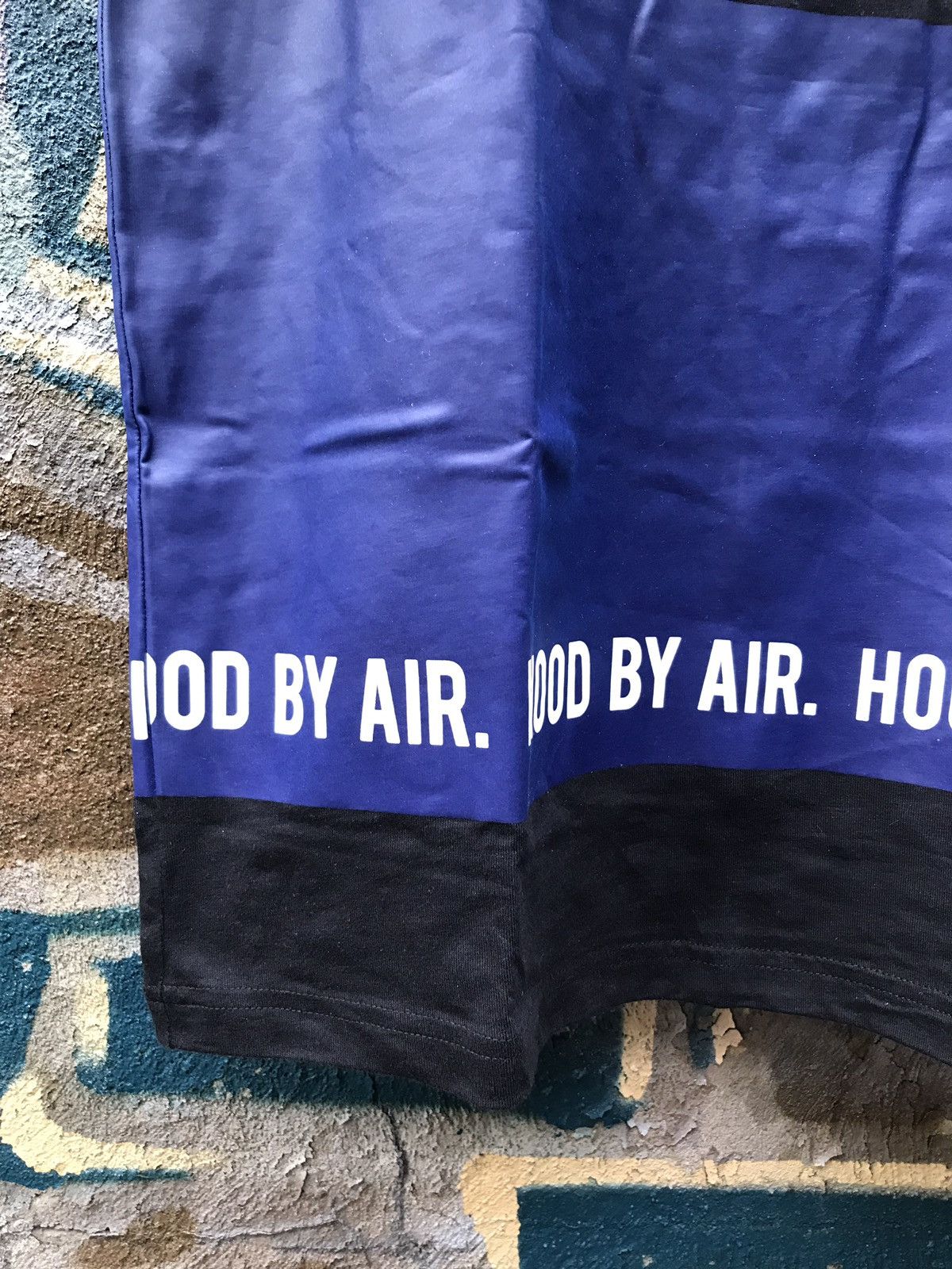 Hood By Air New Hood By Air Blue/Black Casual Crew Neck Size L 595$ Size US L / EU 52-54 / 3 - 5 Thumbnail
