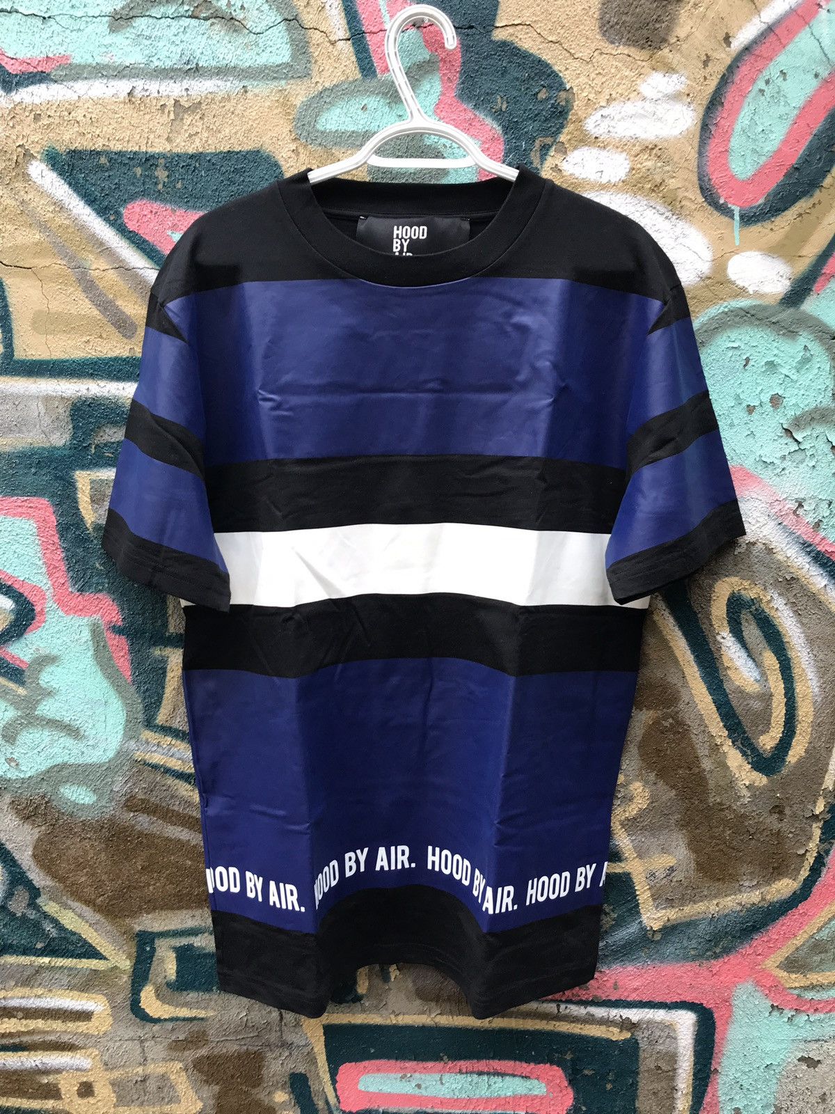 Hood By Air New Hood By Air Blue/Black Casual Crew Neck Size L 595$ Size US L / EU 52-54 / 3 - 1 Thumbnail