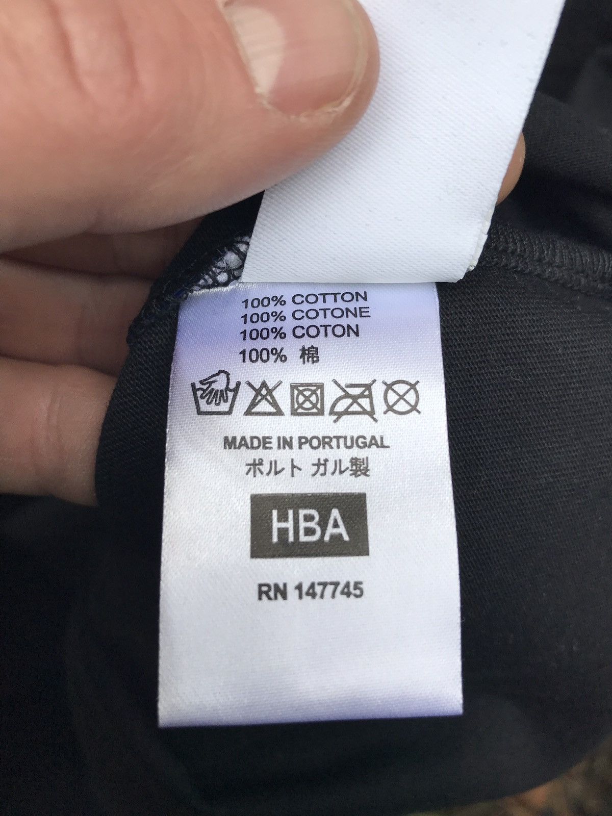 Hood By Air New Hood By Air Blue/Black Casual Crew Neck Size L 595$ Size US L / EU 52-54 / 3 - 8 Thumbnail