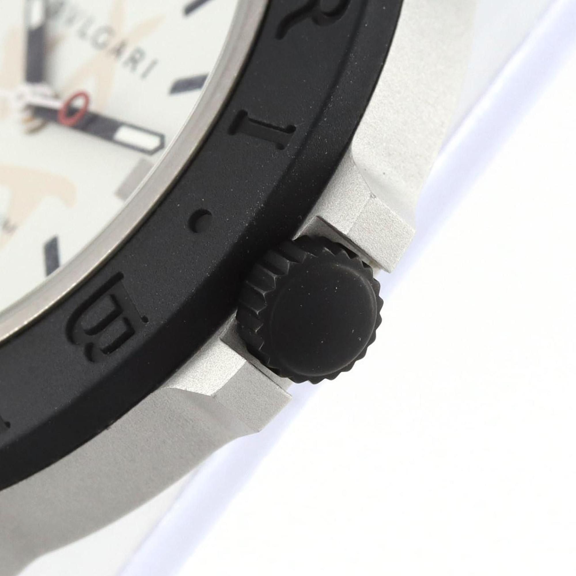 Bvlgari BVLGARI ALUMINUM STEVE AOKI LIMITED BB40AT SAP103539 Aluminium Wristwatch Automatic Size ONE SIZE - 3 Thumbnail