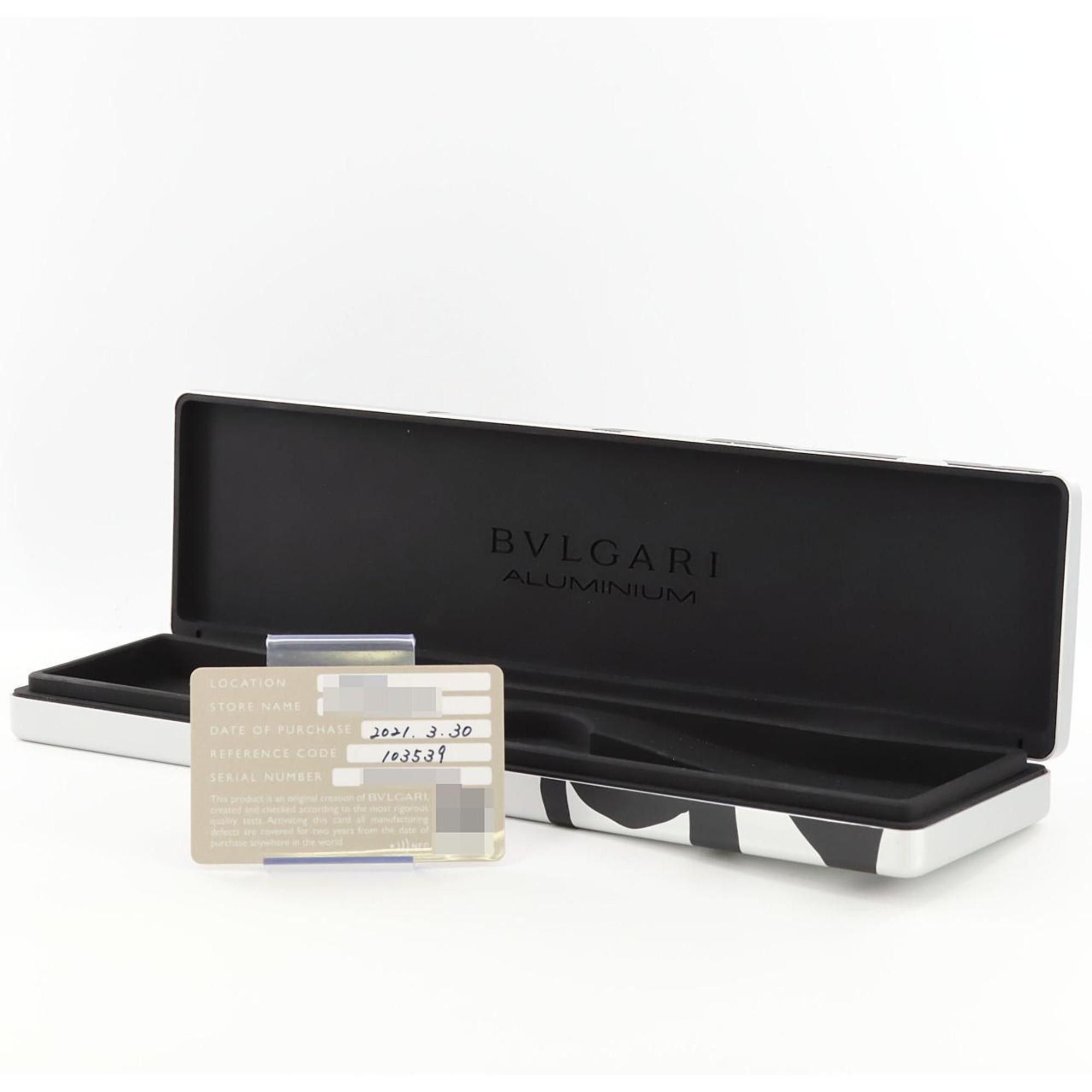 Bvlgari BVLGARI ALUMINUM STEVE AOKI LIMITED BB40AT SAP103539 Aluminium Wristwatch Automatic Size ONE SIZE - 9 Thumbnail
