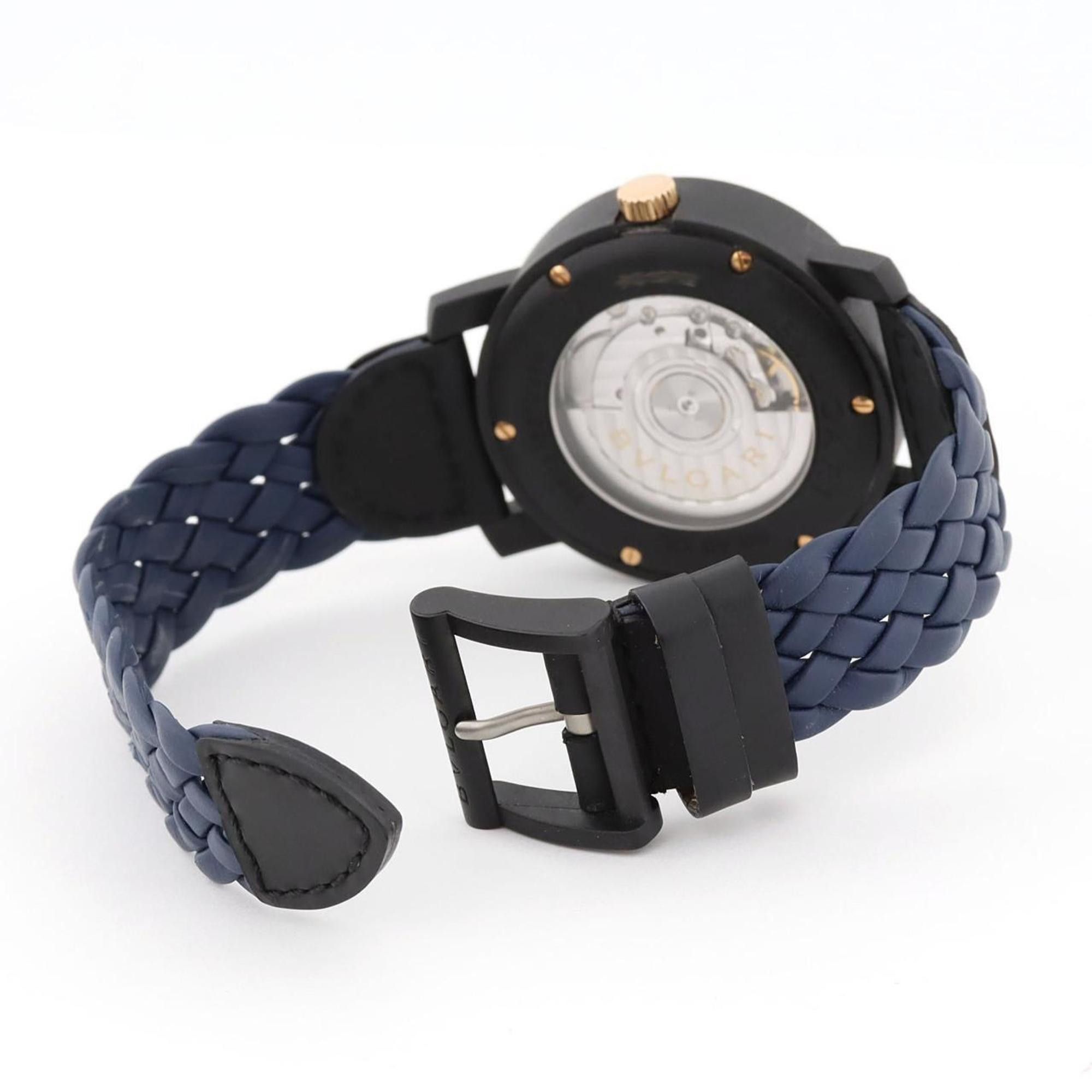 Bvlgari Bvlgari Carbon Gold BB40CL BBP40C3CGLD 102634 Watch Automatic Size ONE SIZE - 6 Thumbnail