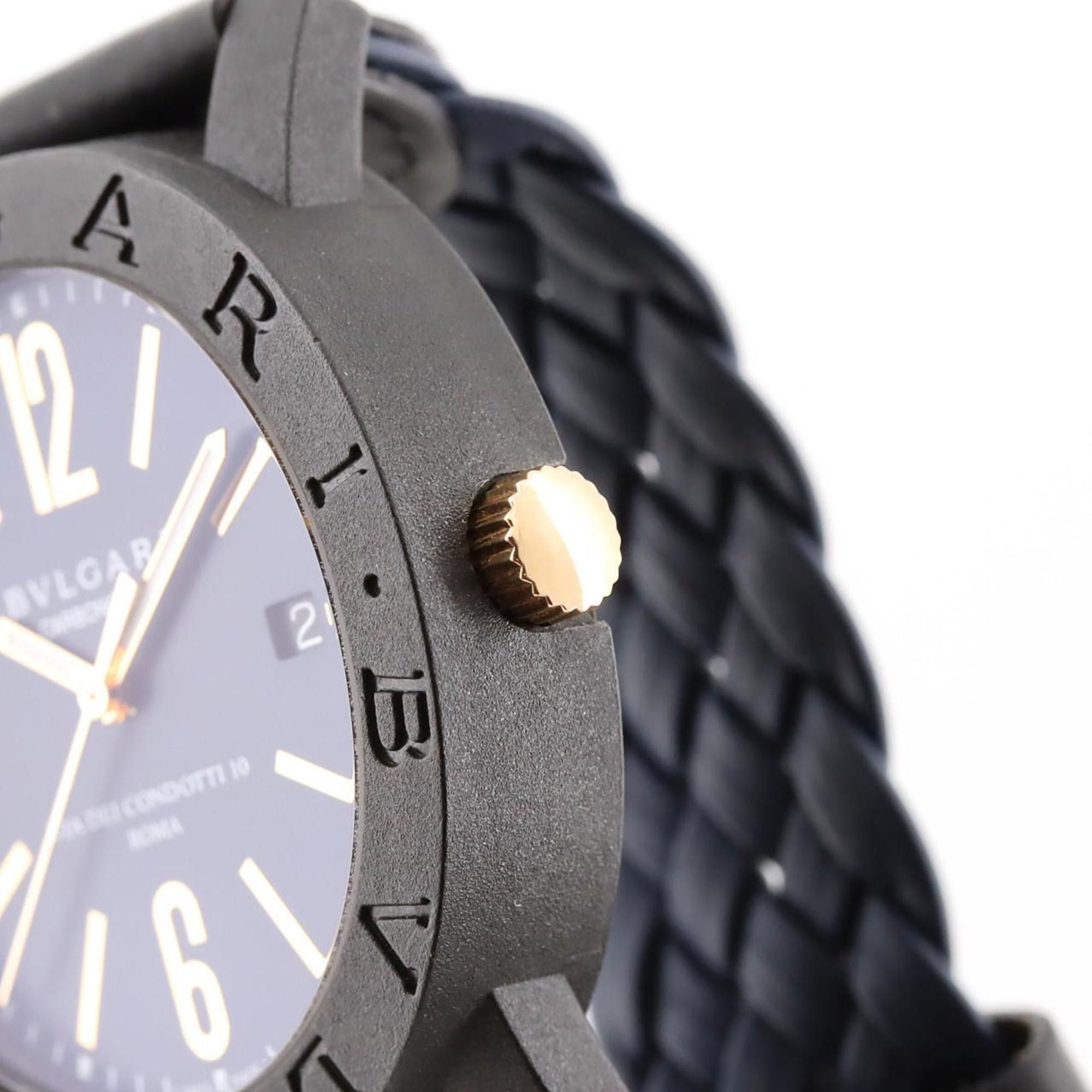 Bvlgari Bvlgari Carbon Gold BB40CL BBP40C3CGLD 102634 Watch Automatic Size ONE SIZE - 3 Thumbnail