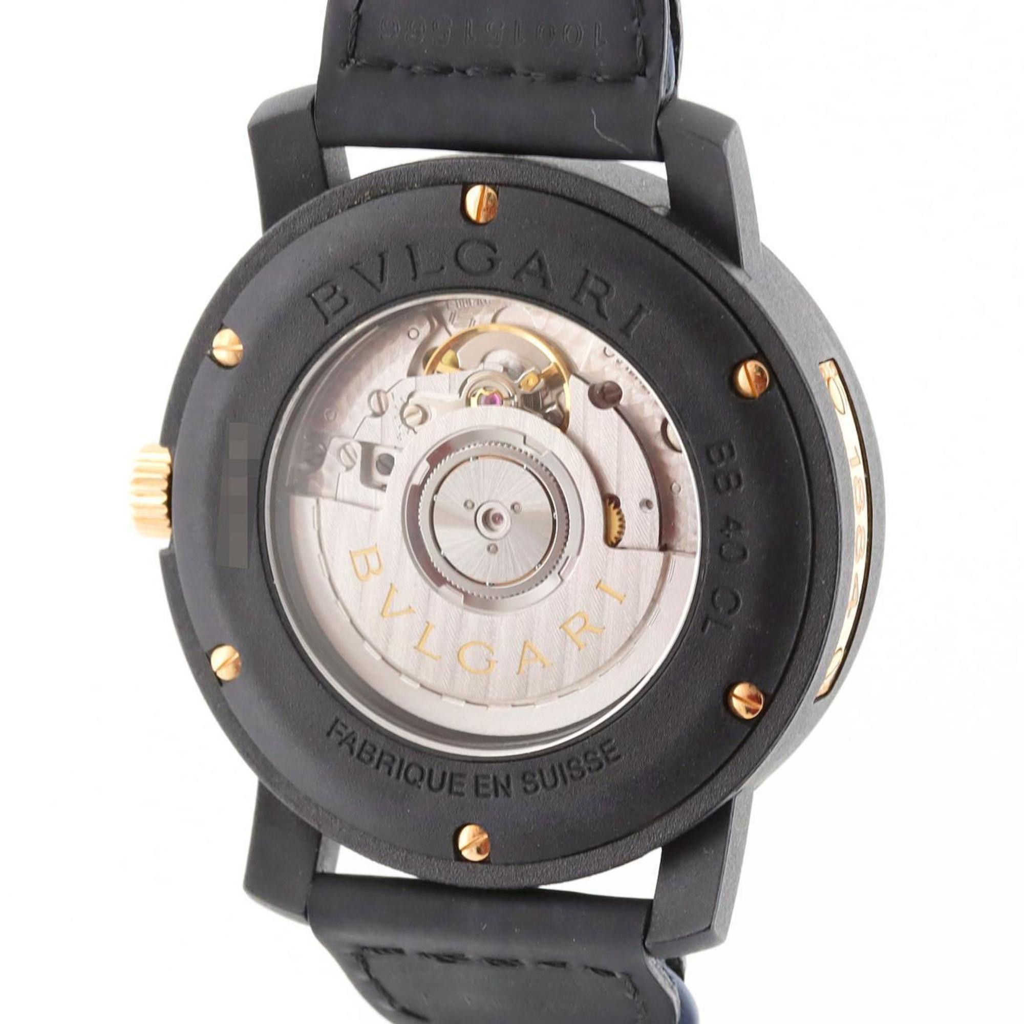 Bvlgari Bvlgari Carbon Gold BB40CL BBP40C3CGLD 102634 Watch Automatic Size ONE SIZE - 5 Thumbnail