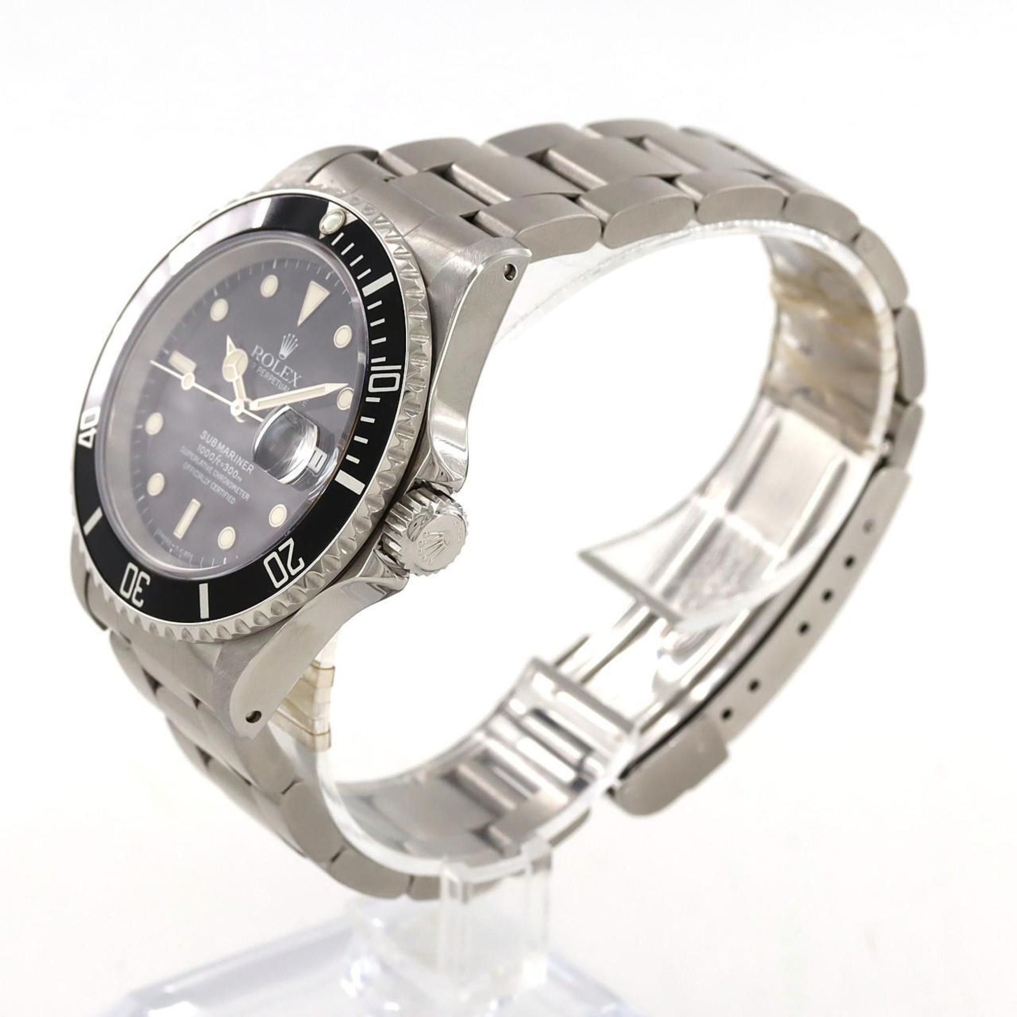 Rolex Rolex Submariner Date 16610. SS Wristwatch Automatic U-Serial Size ONE SIZE - 2 Thumbnail