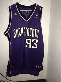 Adidas Sacramento Kings Jersey Ron Artest Mens Sz M 40 Purple Nba Vintage  Rare