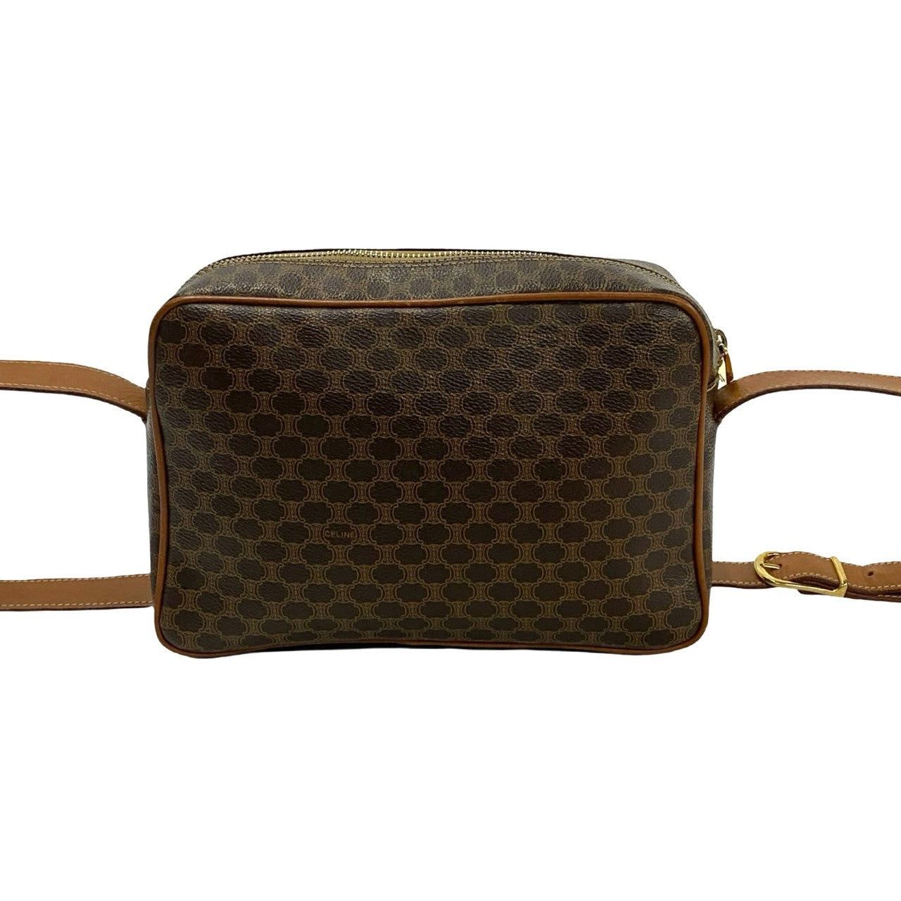 Celine Celine Shoulder Bag Brown Leather Size ONE SIZE - 4 Thumbnail