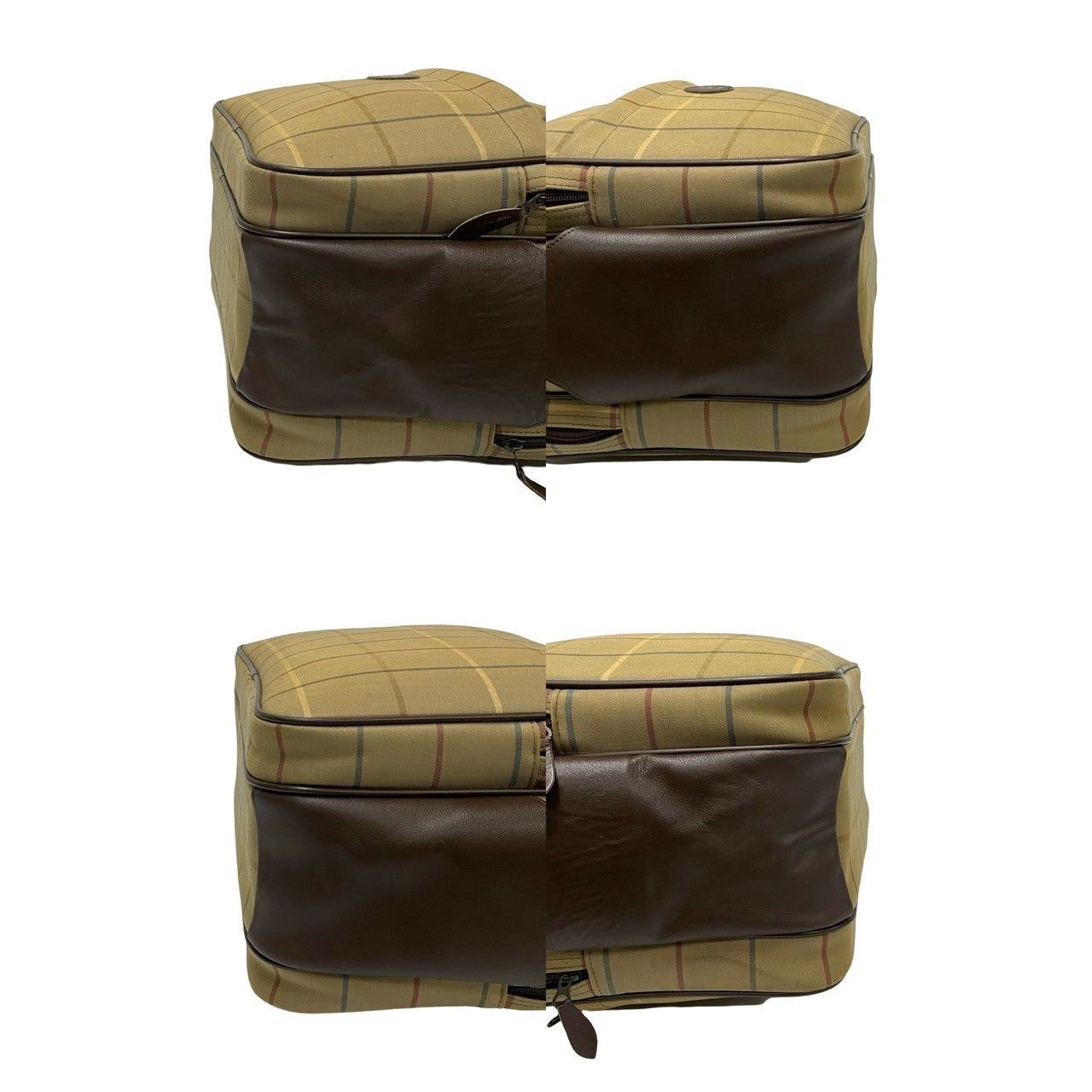 Burberry Burberry Shoulder Bag Brown Cotton Size ONE SIZE - 7 Thumbnail