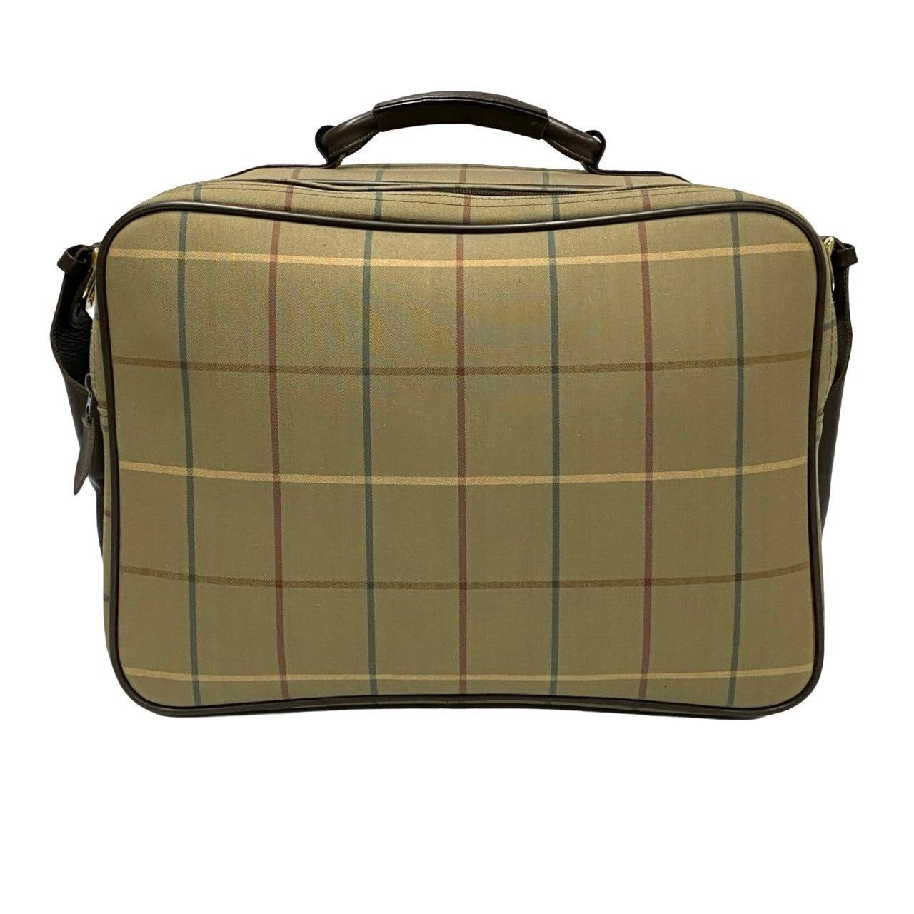 Burberry Burberry Shoulder Bag Brown Cotton Size ONE SIZE - 4 Thumbnail