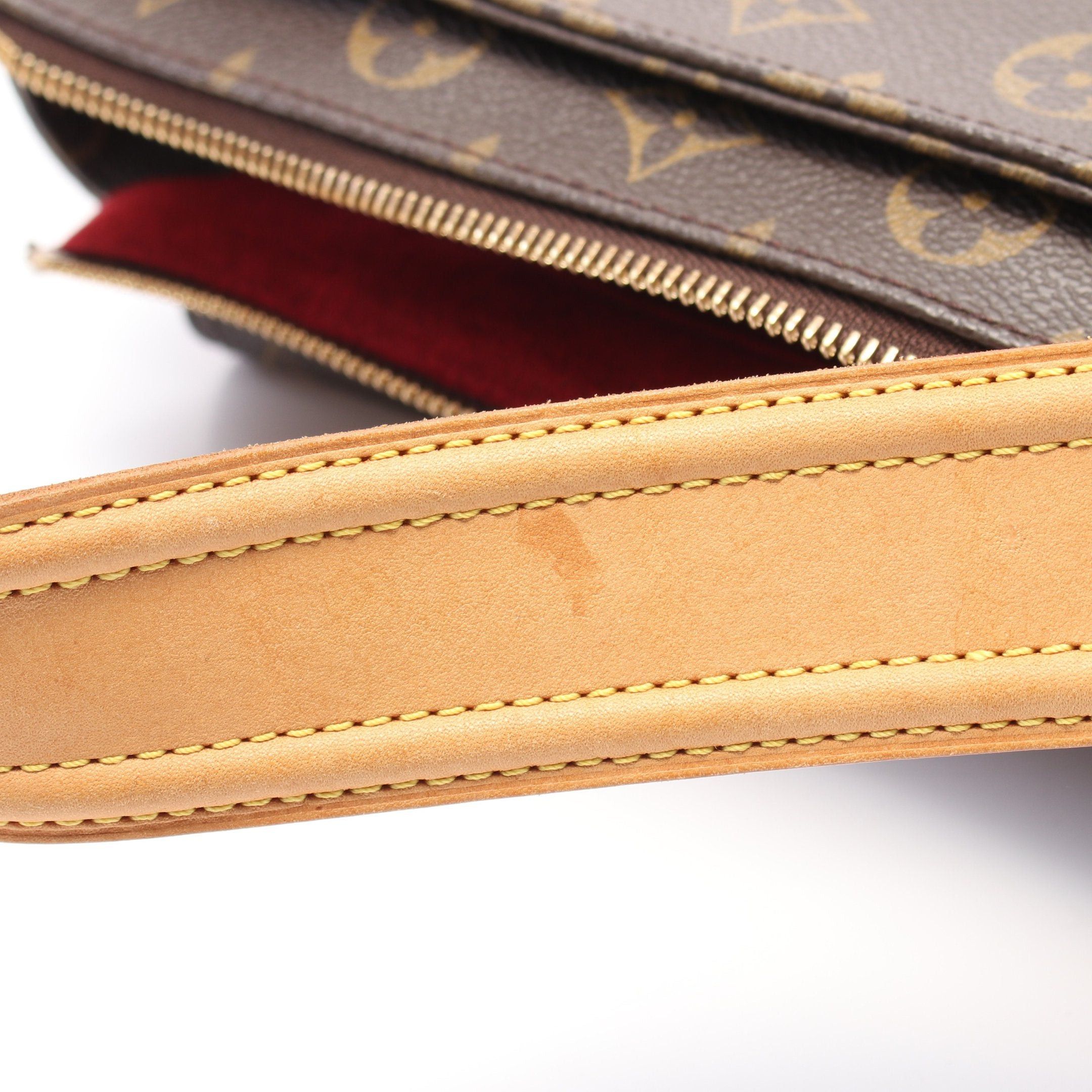 Louis Vuitton Louis Vuitton Vivacite Gm Monogram Shoulder Bag Leather Brown Size ONE SIZE - 6 Thumbnail