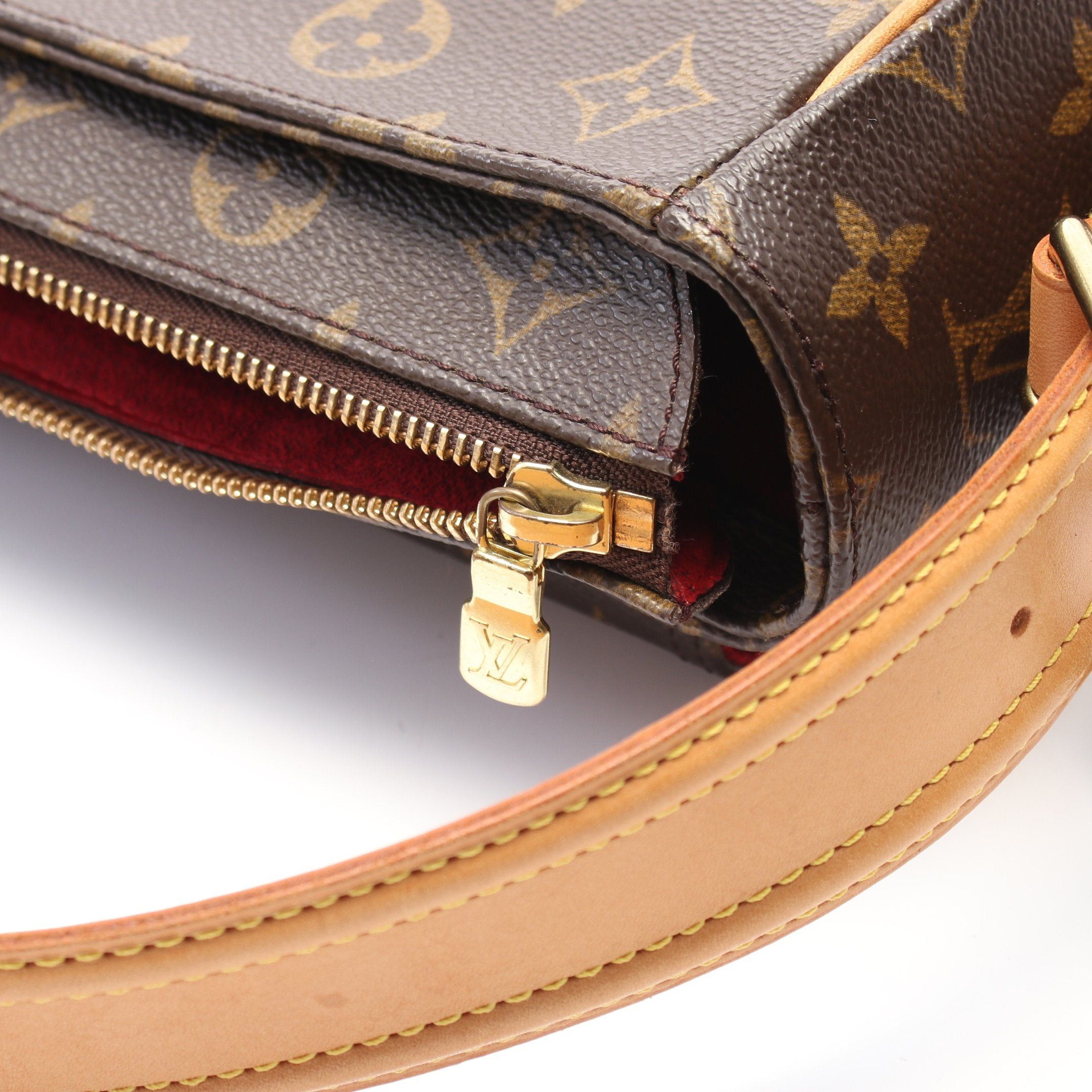 Louis Vuitton Louis Vuitton Vivacite Gm Monogram Shoulder Bag Leather Brown Size ONE SIZE - 8 Thumbnail