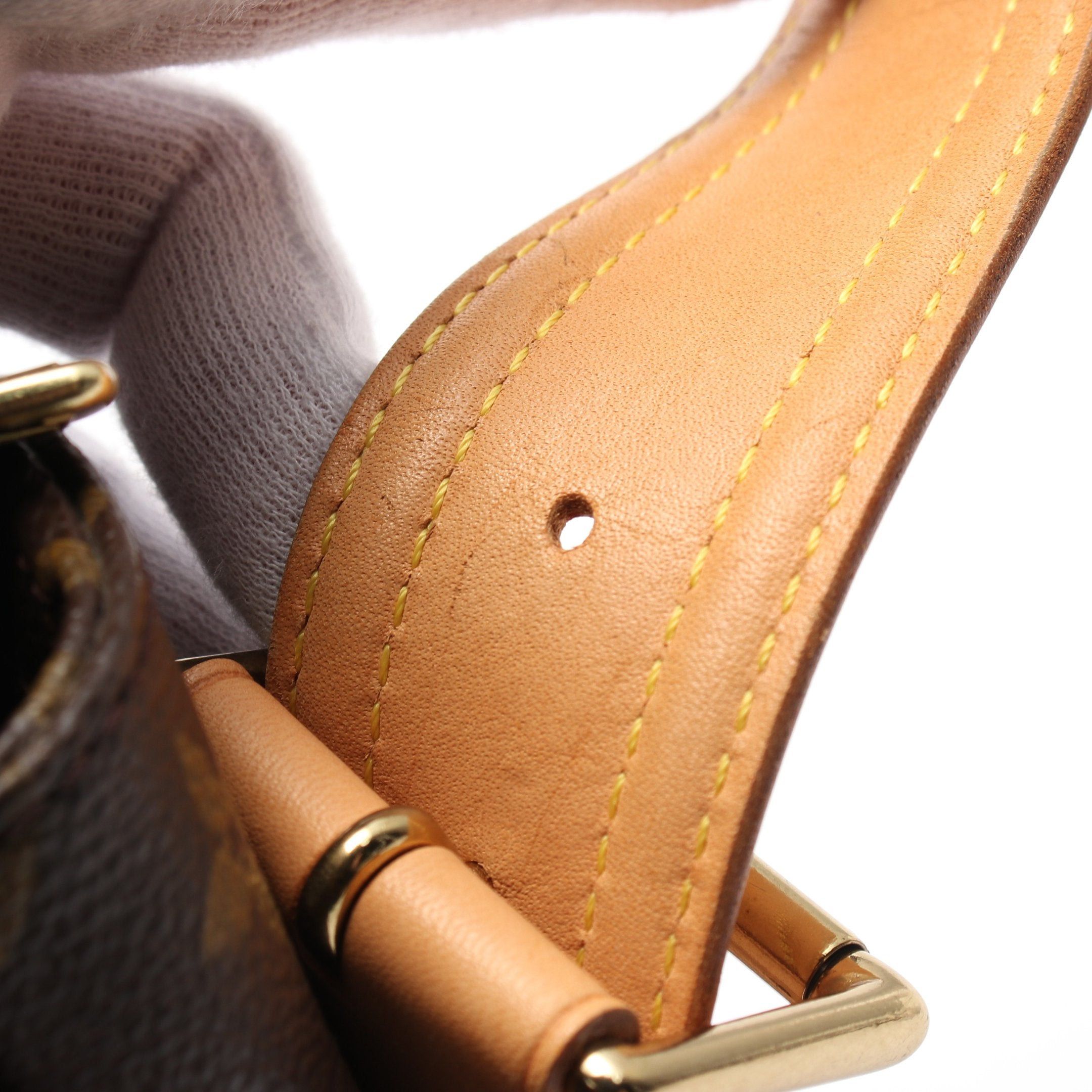 Louis Vuitton Louis Vuitton Vivacite Gm Monogram Shoulder Bag Leather Brown Size ONE SIZE - 9 Thumbnail