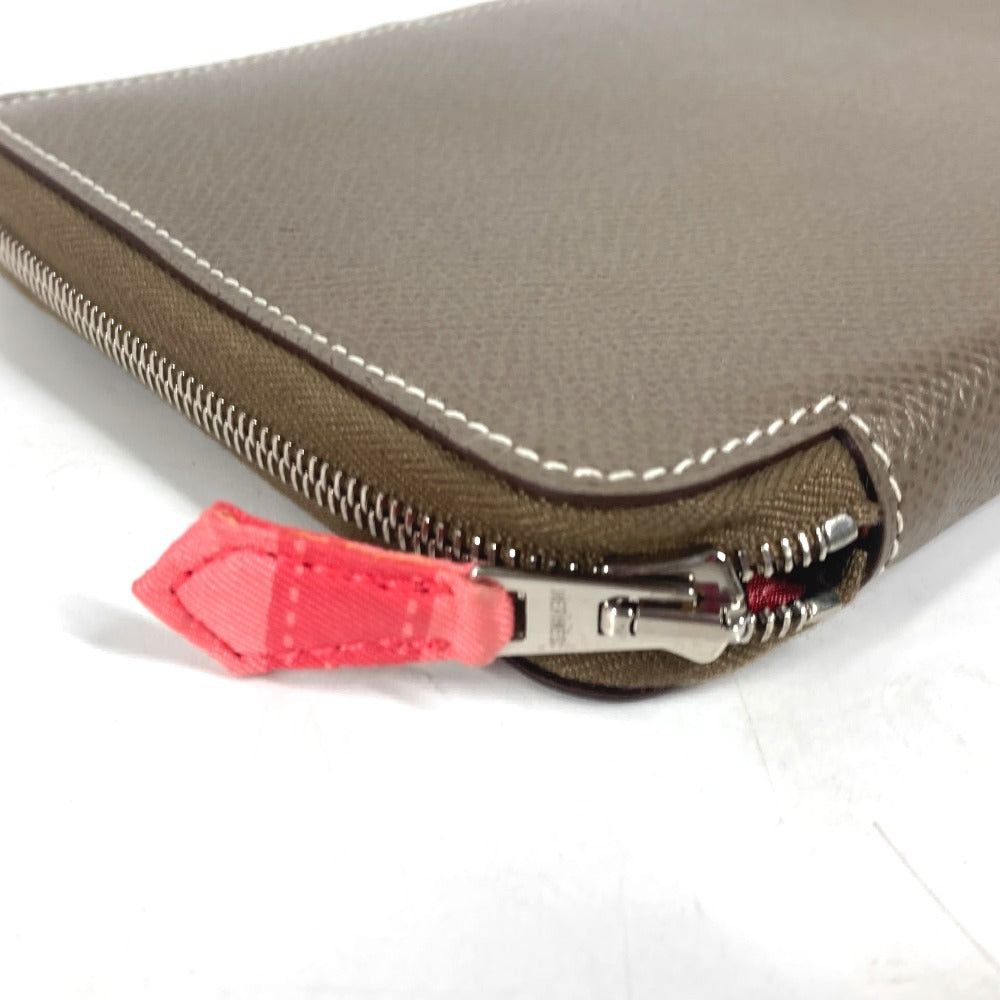 Hermes Hermes Round Fastener Agenda Silky Daily Gm Personal Organiser (E.G. Filofax) Case Receptacle, Condition, Event, Legal Action, Letter St Stationery Notebook Cover Epson Unisex Ethupe Gray Size ONE SIZE - 7 Thumbnail