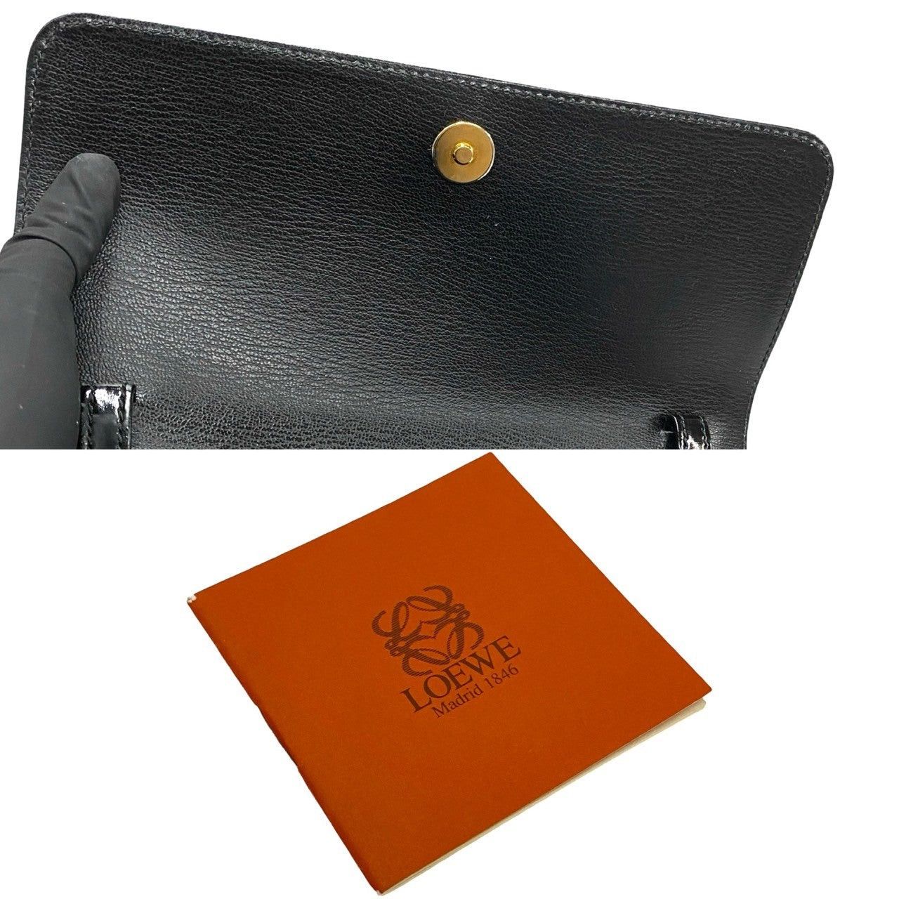 Loewe Loewe Shoulder Bag Black Leather Size ONE SIZE - 9 Thumbnail
