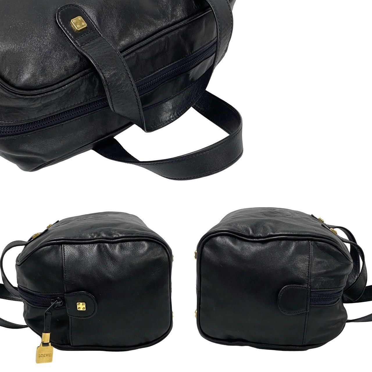 Loewe Loewe Handbag Black Leather Size ONE SIZE - 5 Thumbnail