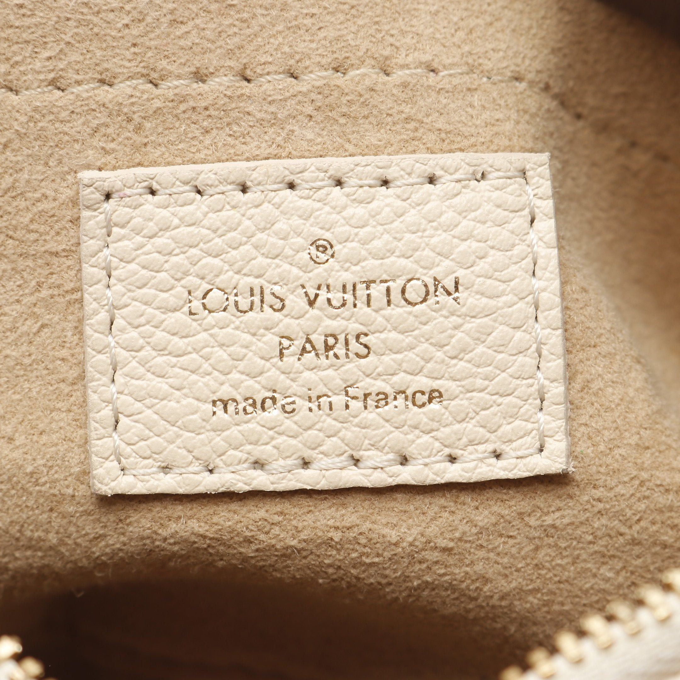 Louis Vuitton Louis Vuitton Papillon Bb Monogram Empreinte Claim Handbag Leather Ivory Size ONE SIZE - 4 Thumbnail