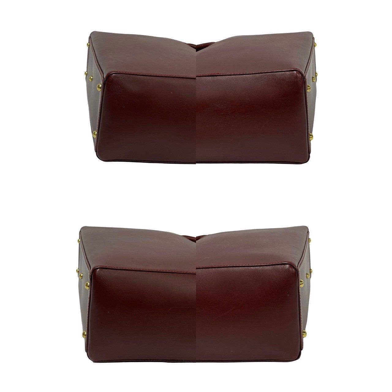 Cartier Cartier Tote Bag Red Leather Size ONE SIZE - 7 Thumbnail