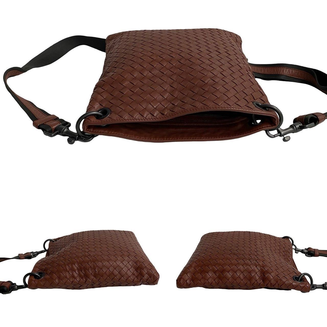Bottega Veneta Bottega Veneta Shoulder Bag Brown Leather Size ONE SIZE - 5 Thumbnail